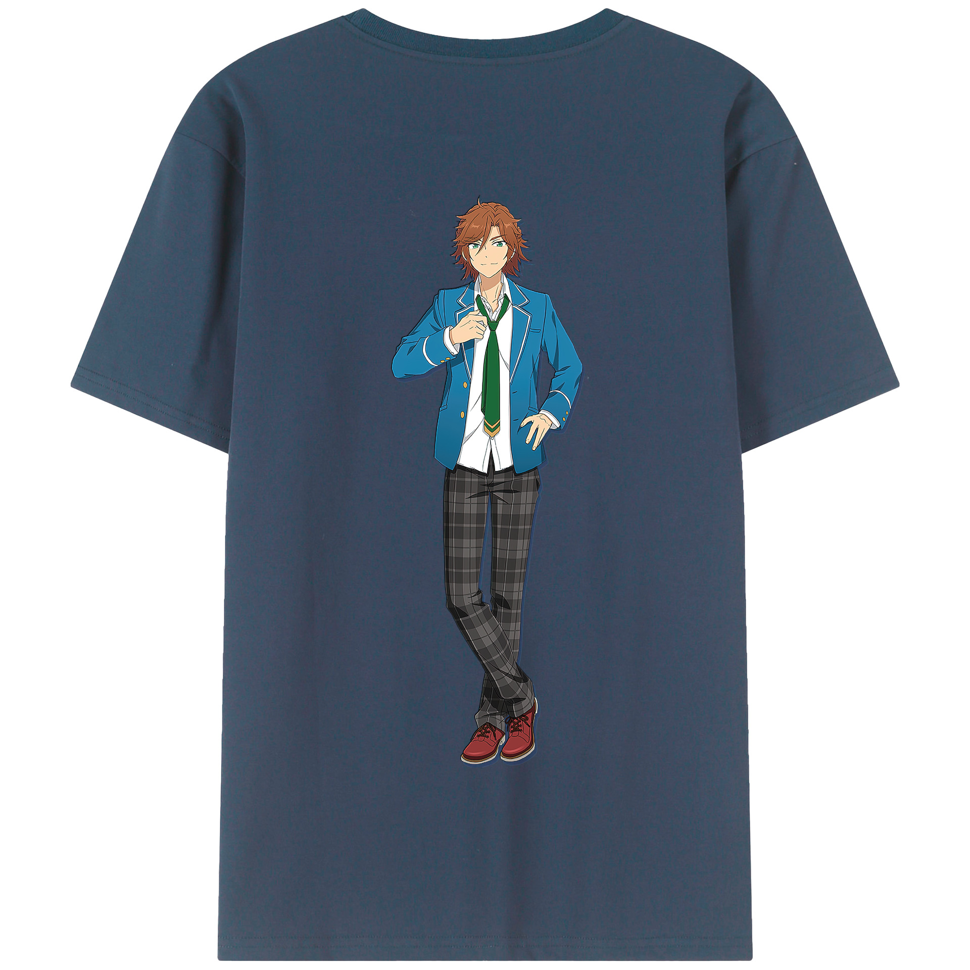 （画像用） あんさんぶるスターズ! Ensemble Stars 綿100％半袖Tシャツ（背面プリント）