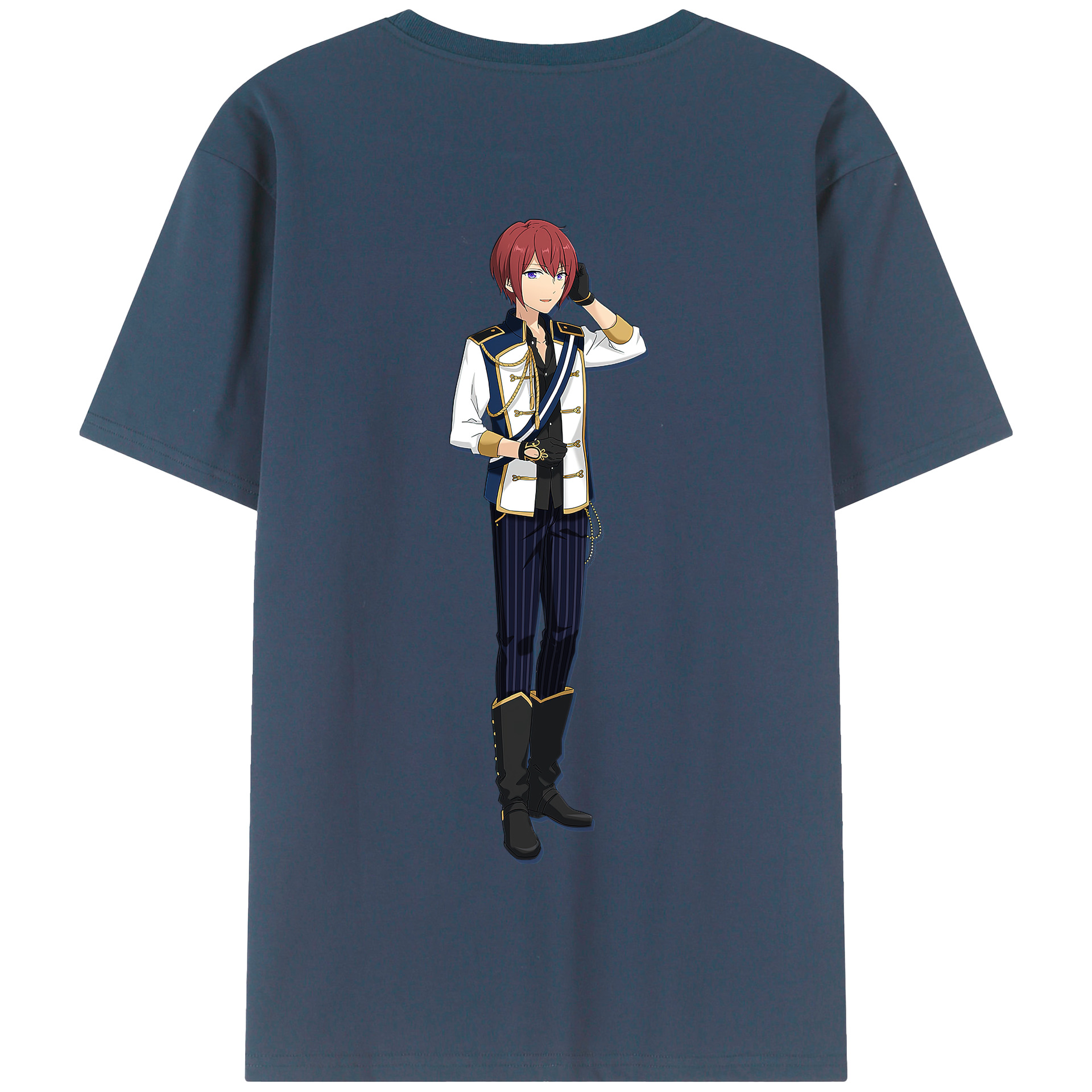 （画像用） あんさんぶるスターズ! Ensemble Stars 綿100％半袖Tシャツ（背面プリント）