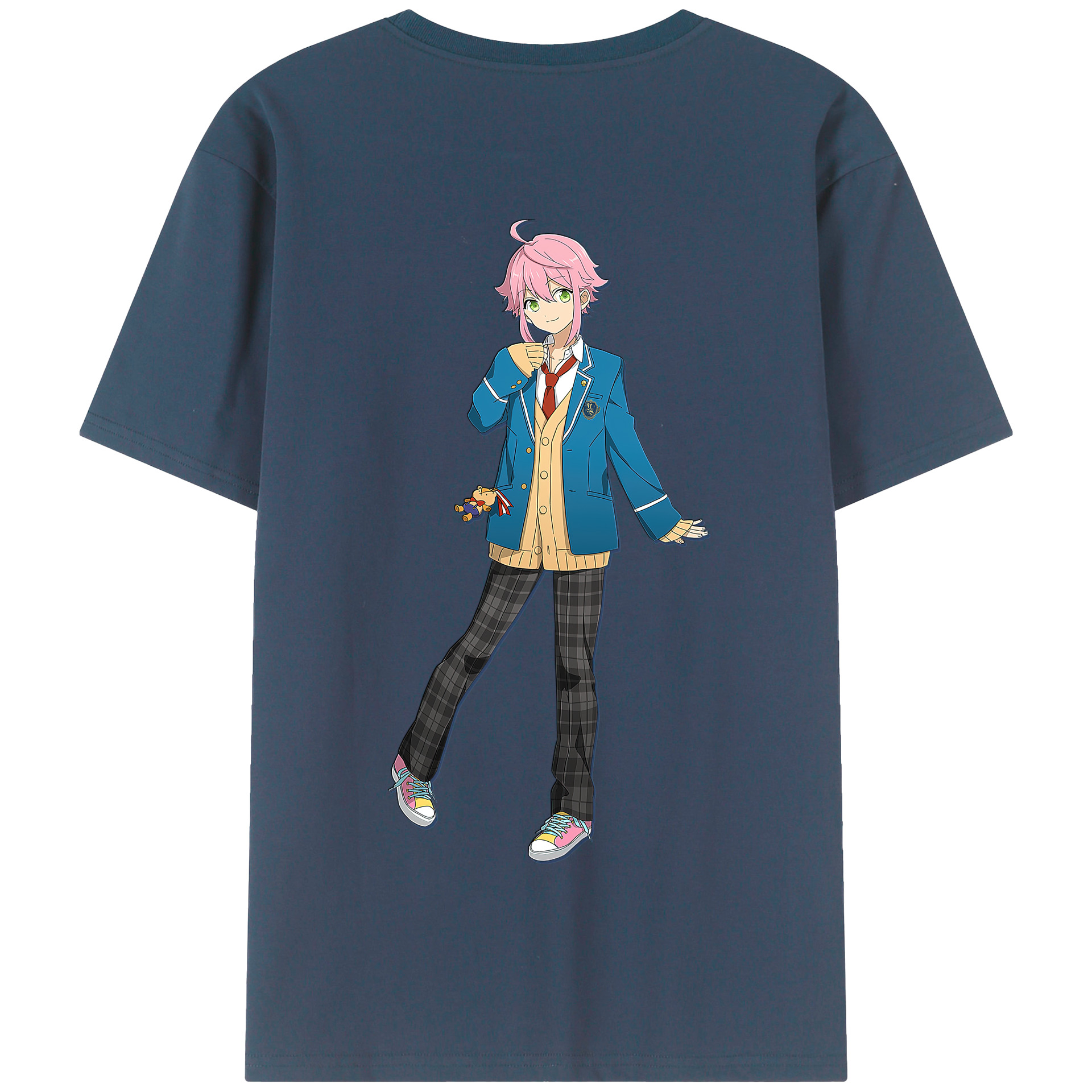 （画像用） あんさんぶるスターズ! Ensemble Stars 綿100％半袖Tシャツ（背面プリント）