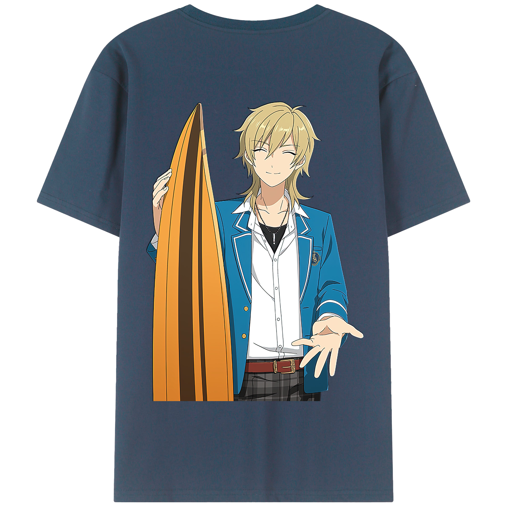 （画像用） あんさんぶるスターズ! Ensemble Stars 綿100％半袖Tシャツ（背面プリント）
