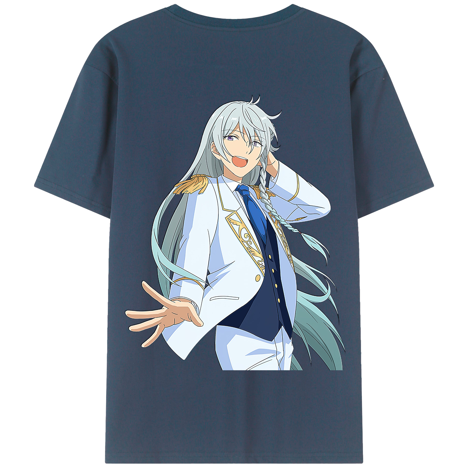 （画像用） あんさんぶるスターズ! Ensemble Stars 綿100％半袖Tシャツ（背面プリント）