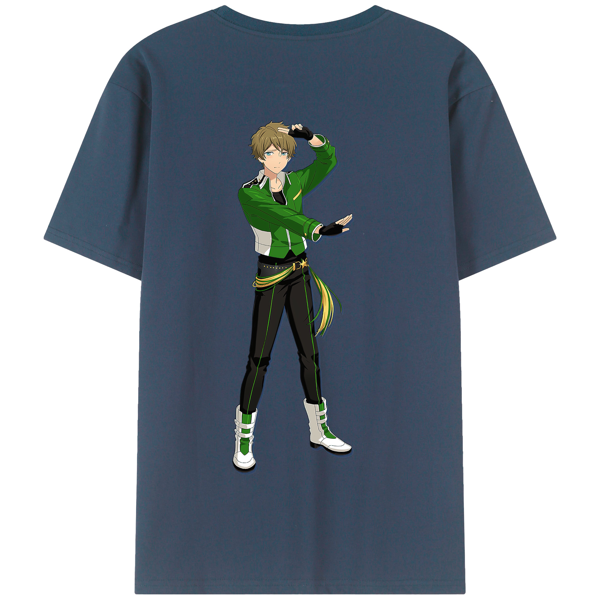 （画像用） あんさんぶるスターズ! Ensemble Stars 綿100％半袖Tシャツ（背面プリント）