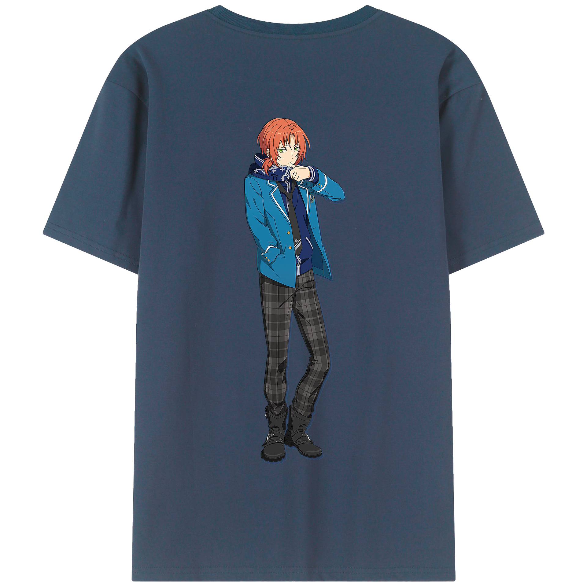 （画像用） あんさんぶるスターズ! Ensemble Stars 綿100％半袖Tシャツ（背面プリント）