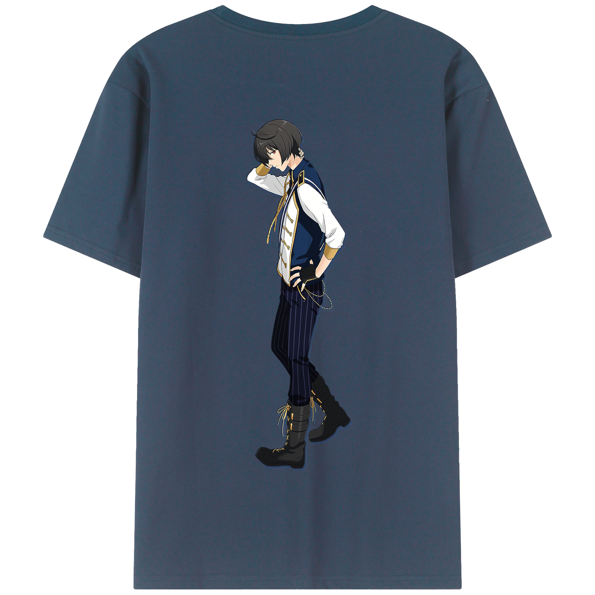 （画像用） あんさんぶるスターズ! Ensemble Stars 綿100％半袖Tシャツ（背面プリント）