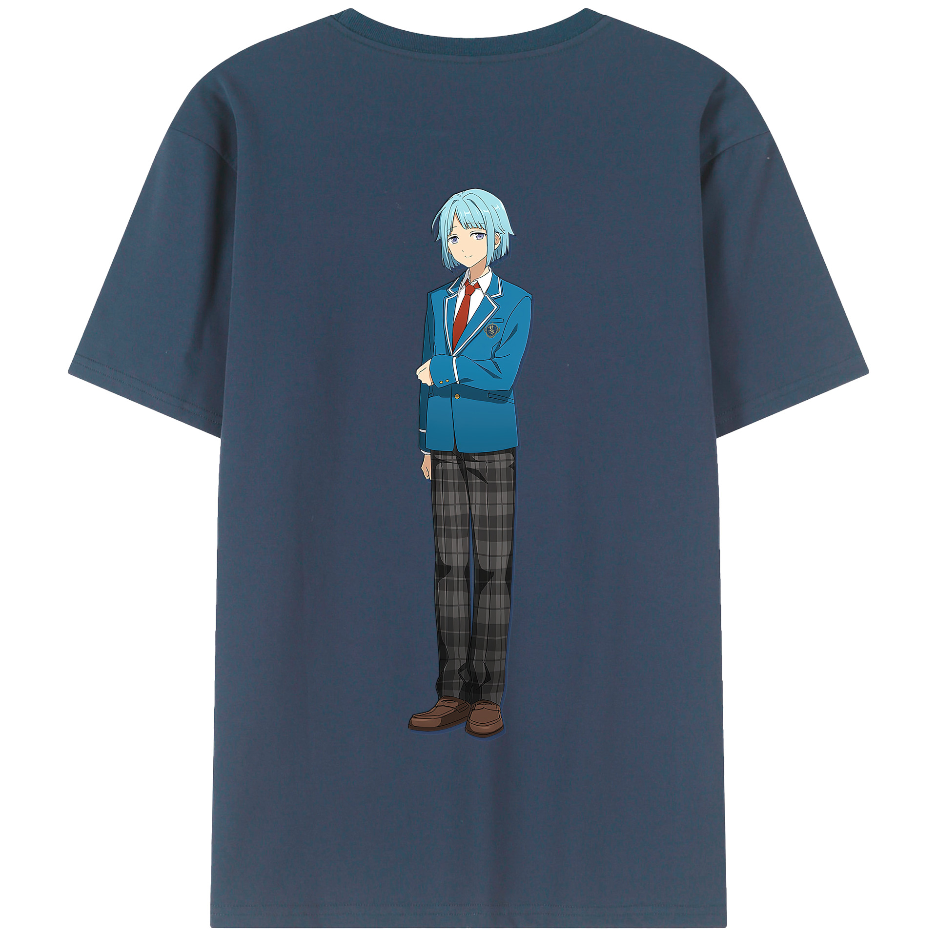 （画像用） あんさんぶるスターズ! Ensemble Stars 綿100％半袖Tシャツ（背面プリント）