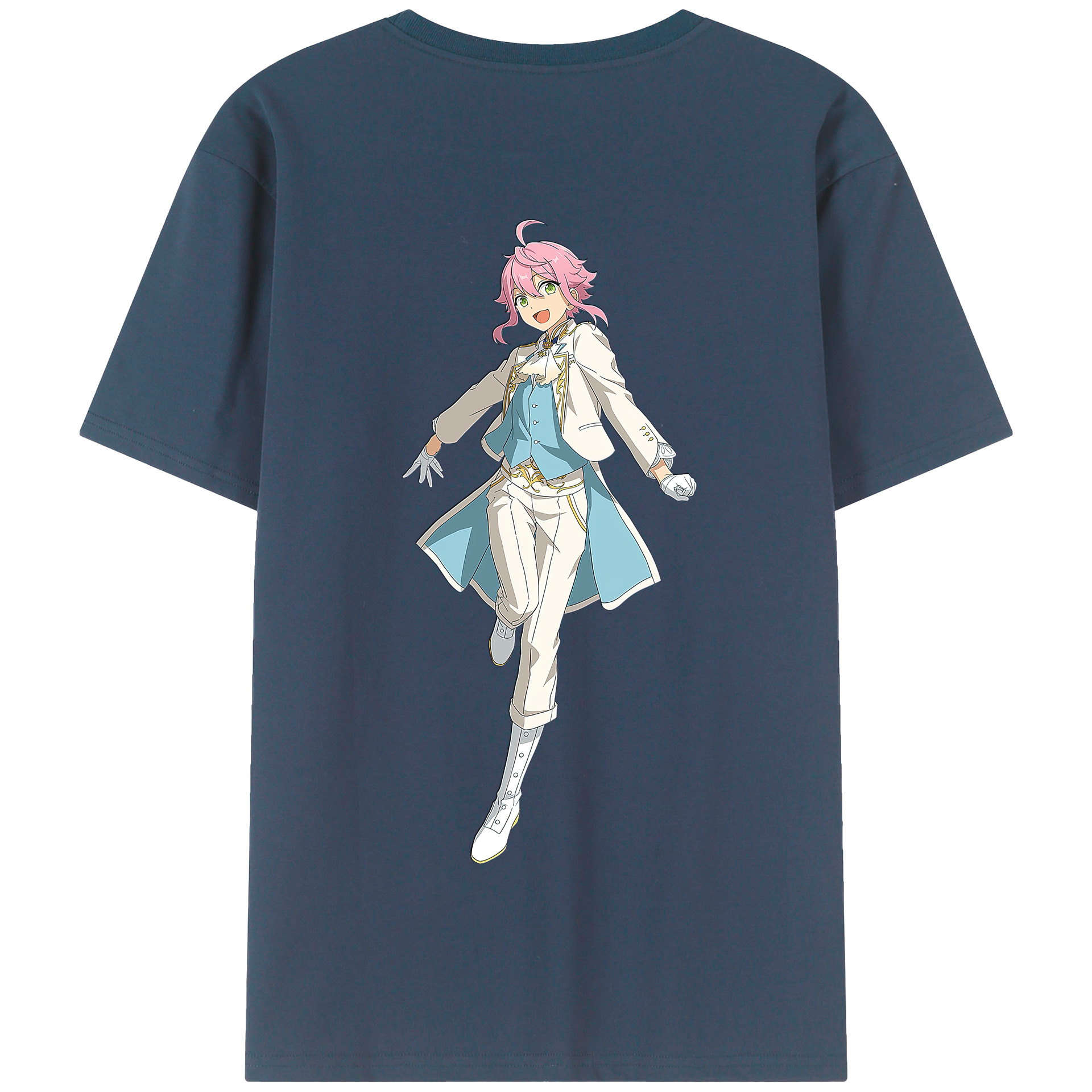 （画像用） あんさんぶるスターズ! Ensemble Stars 綿100％半袖Tシャツ（背面プリント）