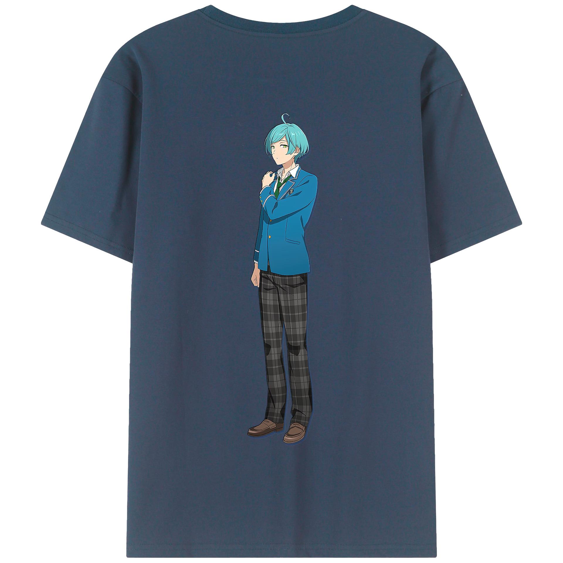 （画像用） あんさんぶるスターズ! Ensemble Stars 綿100％半袖Tシャツ（背面プリント）