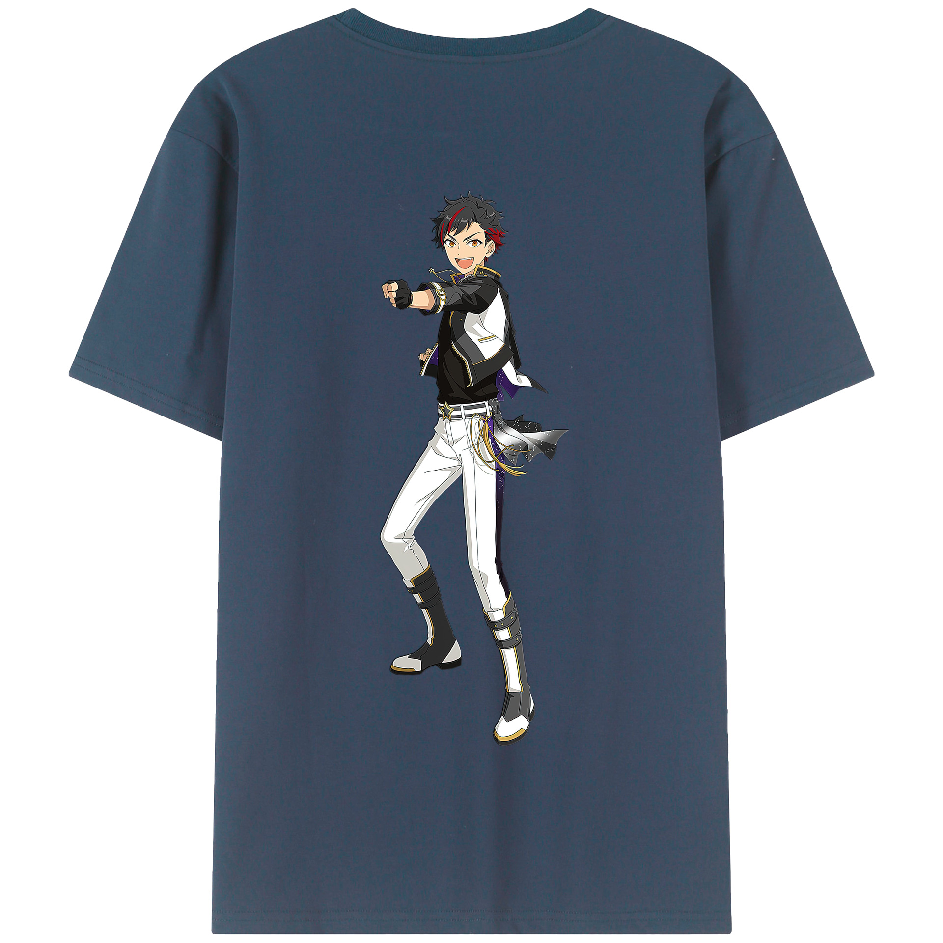 （画像用） あんさんぶるスターズ! Ensemble Stars 綿100％半袖Tシャツ（背面プリント）