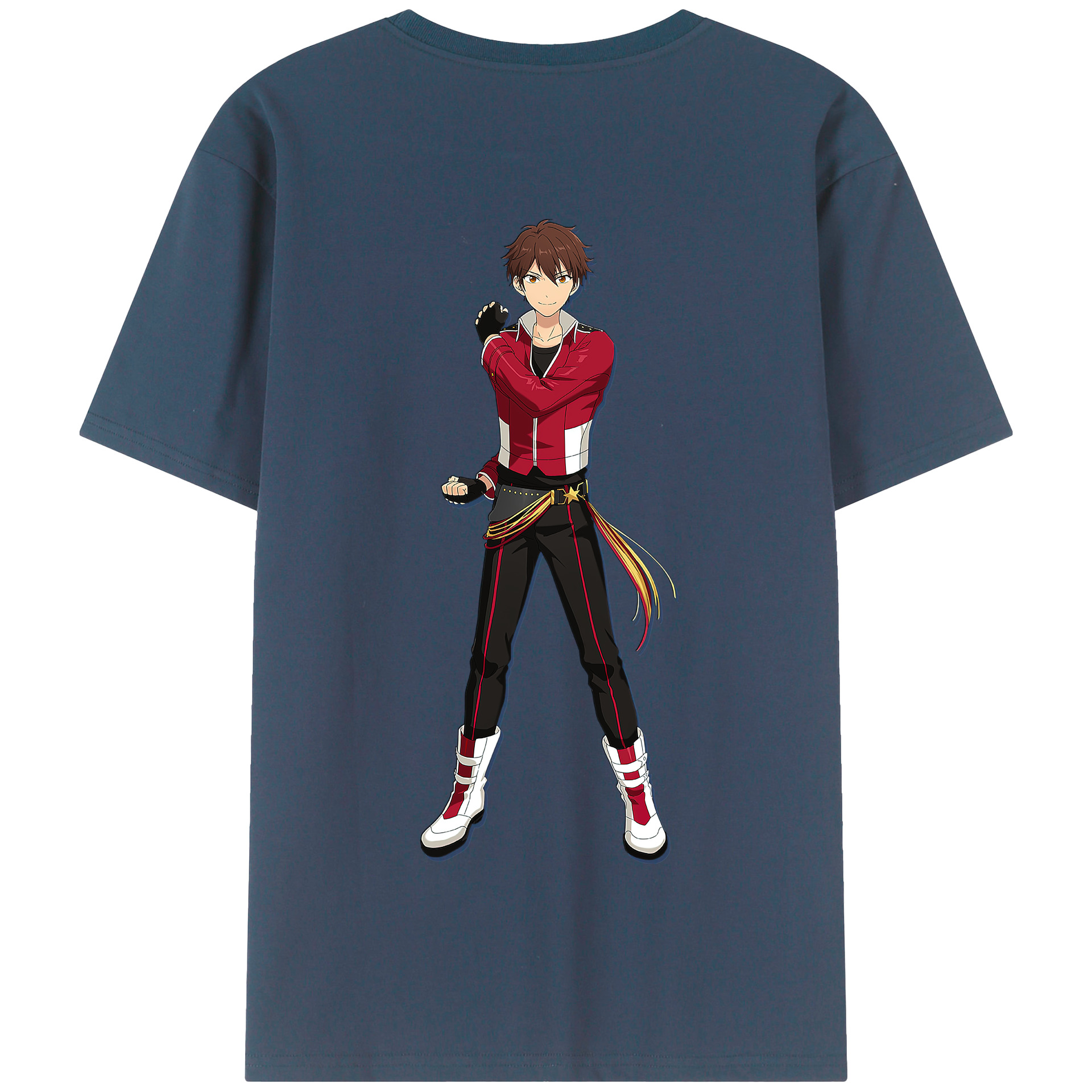 （画像用） あんさんぶるスターズ! Ensemble Stars 綿100％半袖Tシャツ（背面プリント）