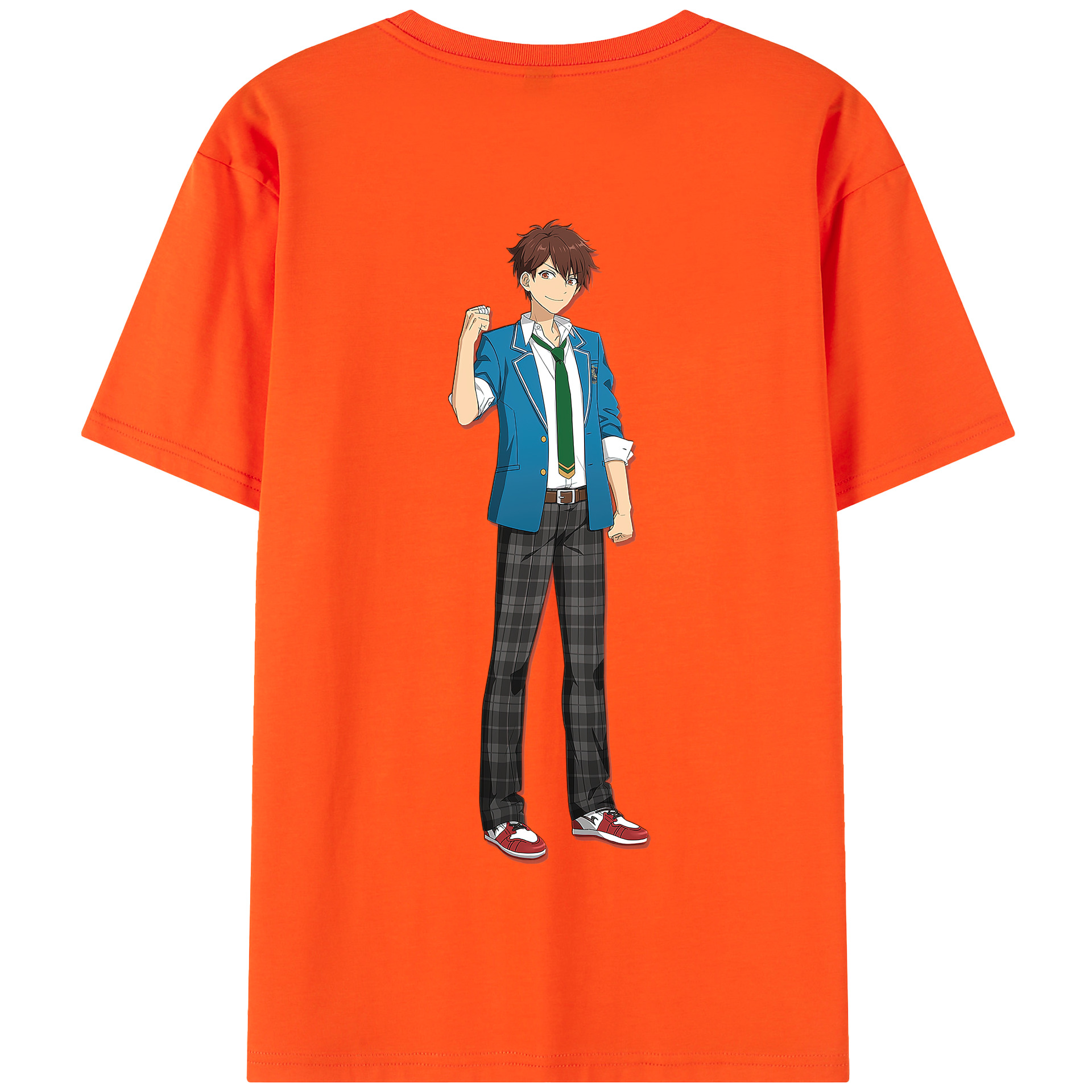 （画像用） あんさんぶるスターズ! Ensemble Stars 綿100％半袖Tシャツ（背面プリント）