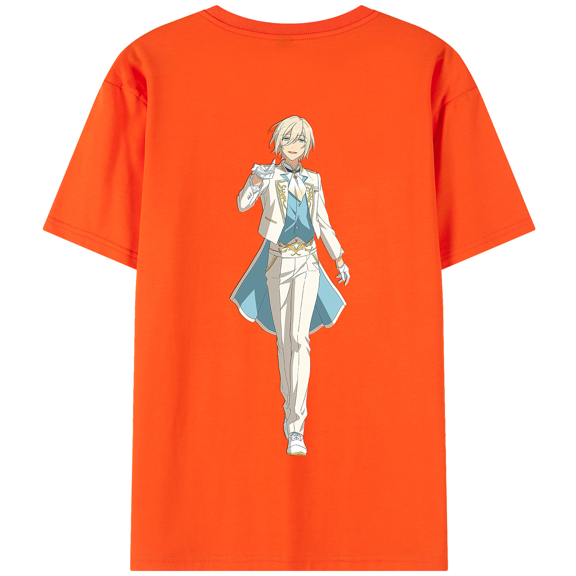 （画像用） あんさんぶるスターズ! Ensemble Stars 綿100％半袖Tシャツ（背面プリント）