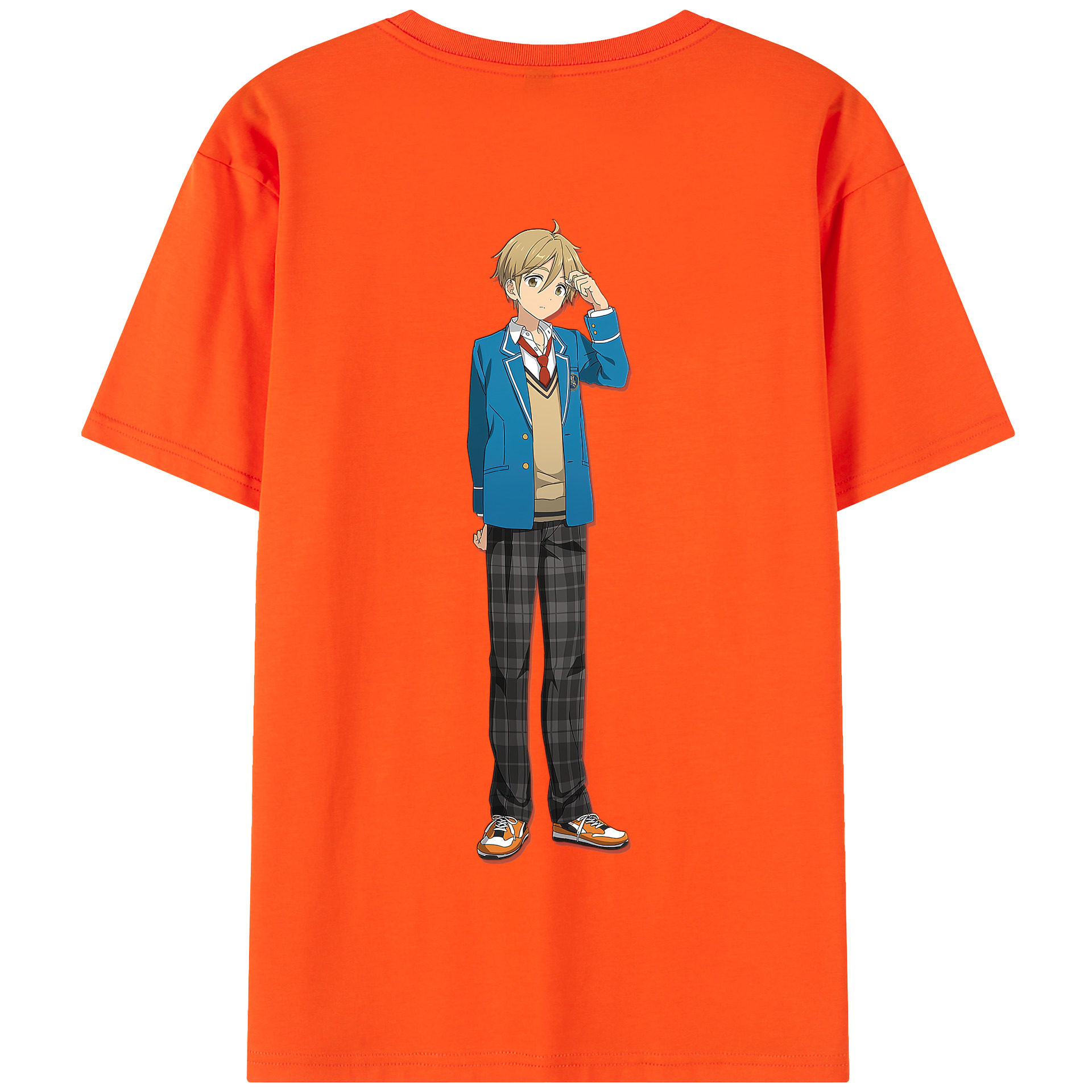 （画像用） あんさんぶるスターズ! Ensemble Stars 綿100％半袖Tシャツ（背面プリント）