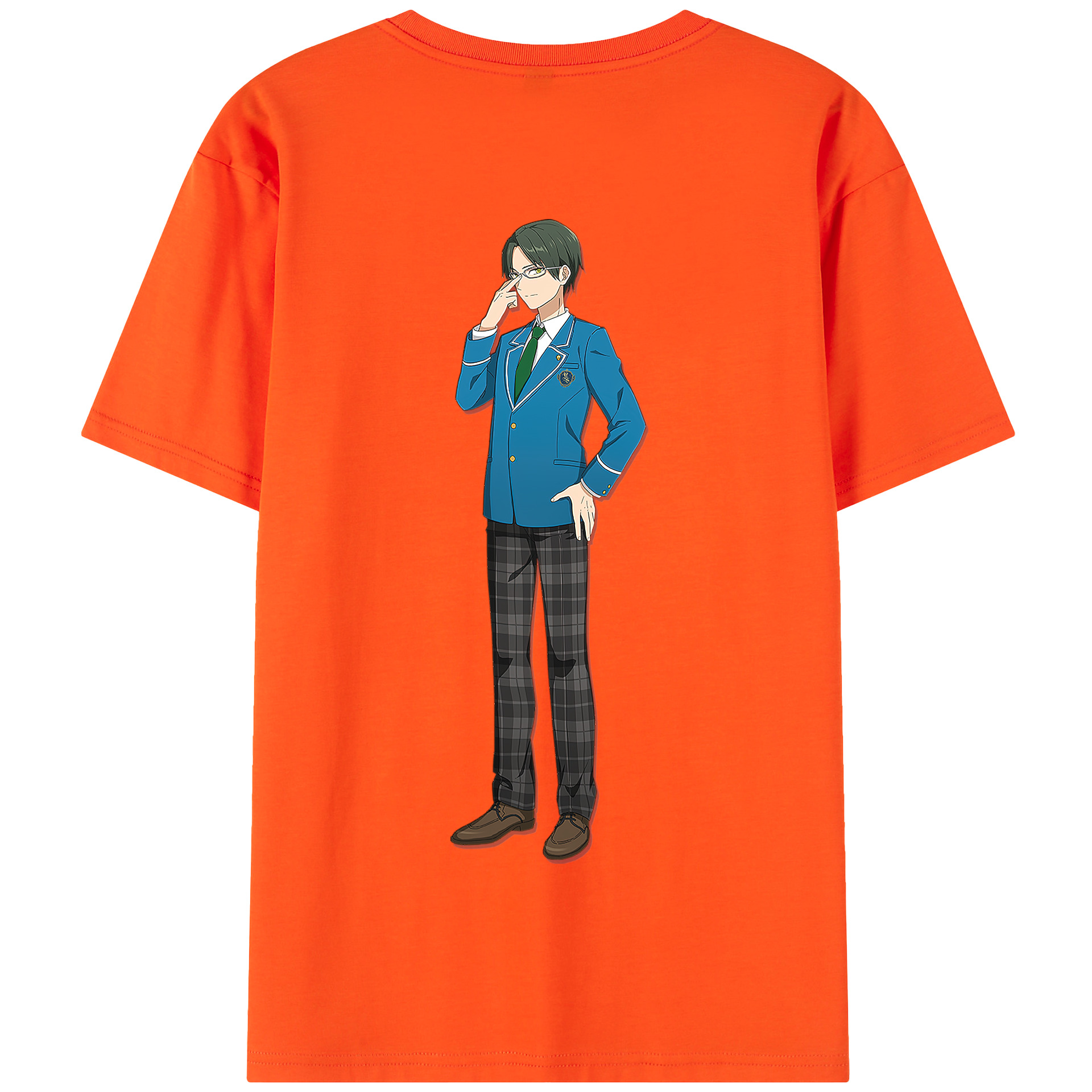 （画像用） あんさんぶるスターズ! Ensemble Stars 綿100％半袖Tシャツ（背面プリント）