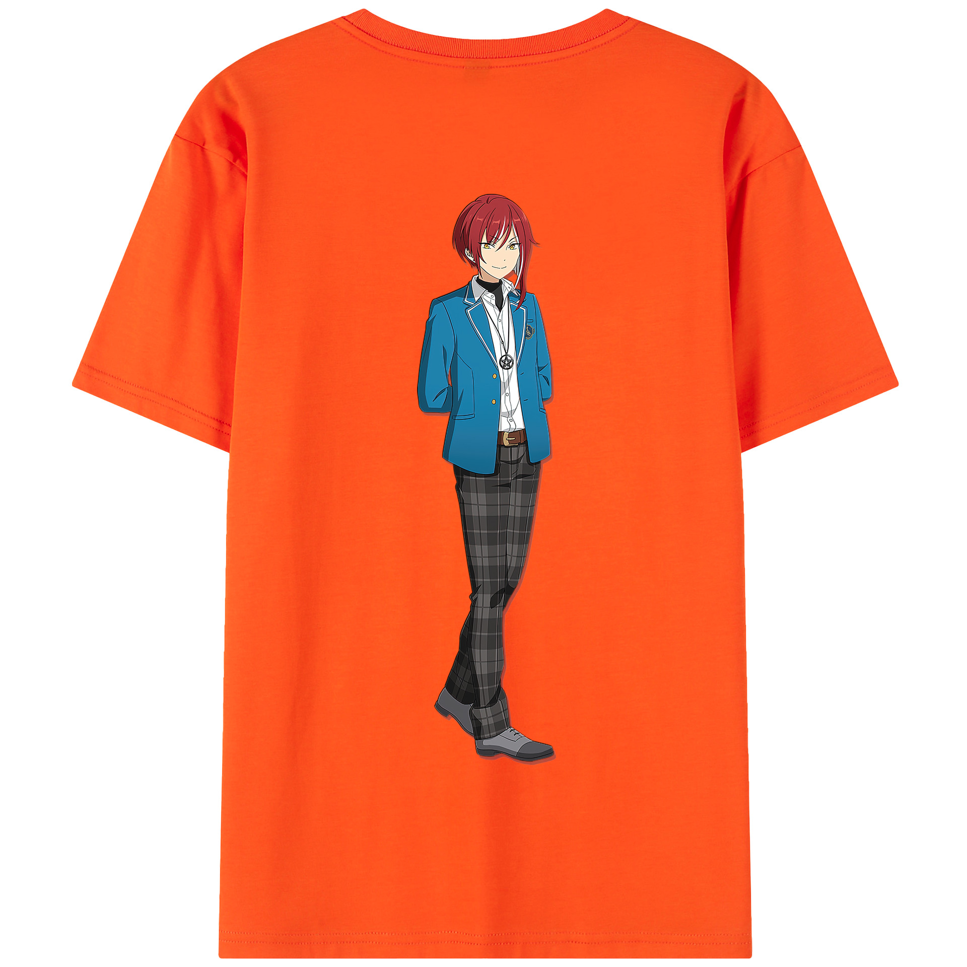 （画像用） あんさんぶるスターズ! Ensemble Stars 綿100％半袖Tシャツ（背面プリント）