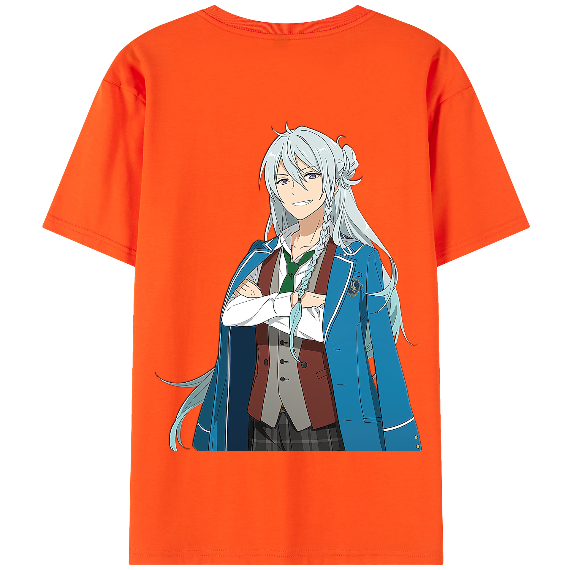（画像用） あんさんぶるスターズ! Ensemble Stars 綿100％半袖Tシャツ（背面プリント）
