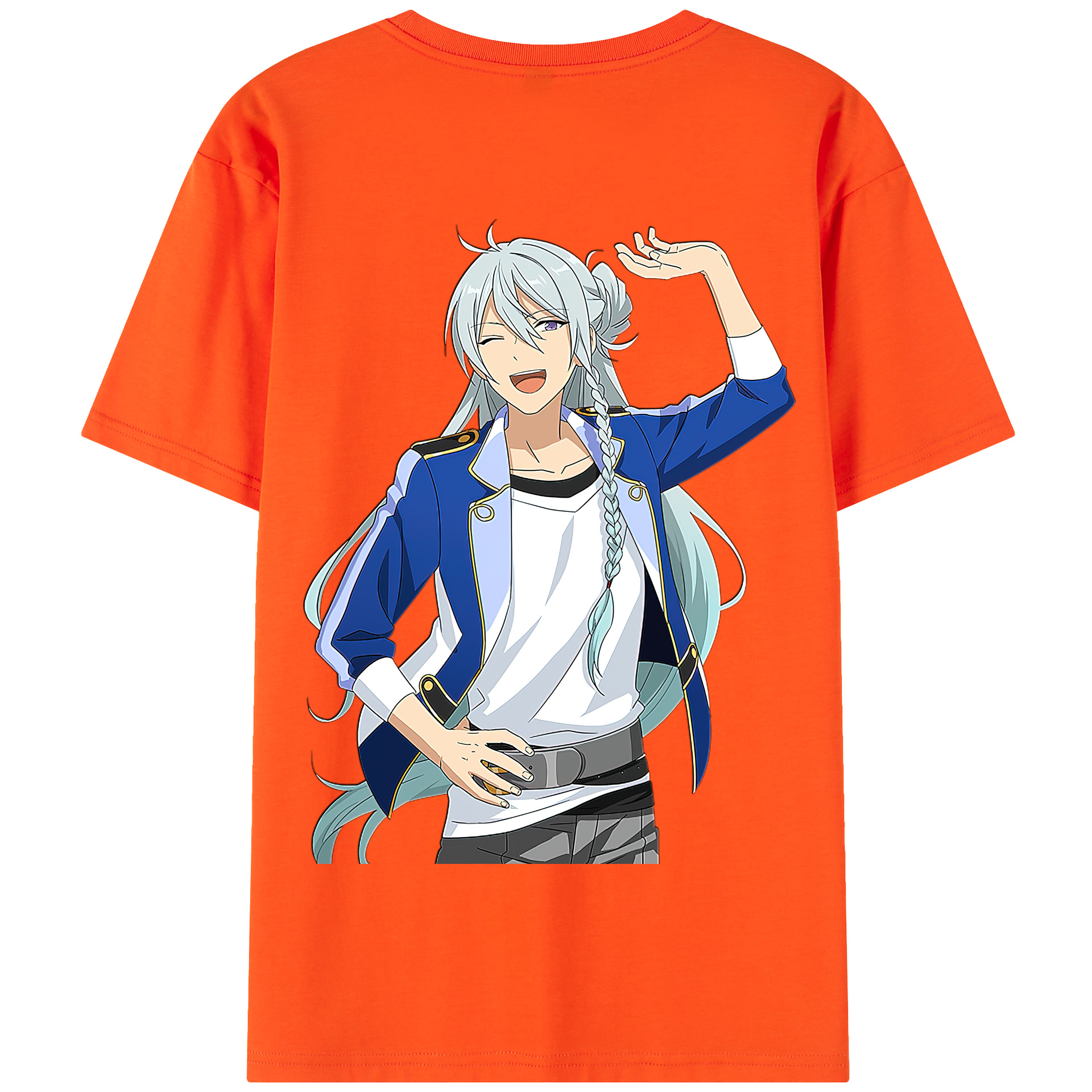 （画像用） あんさんぶるスターズ! Ensemble Stars 綿100％半袖Tシャツ（背面プリント）