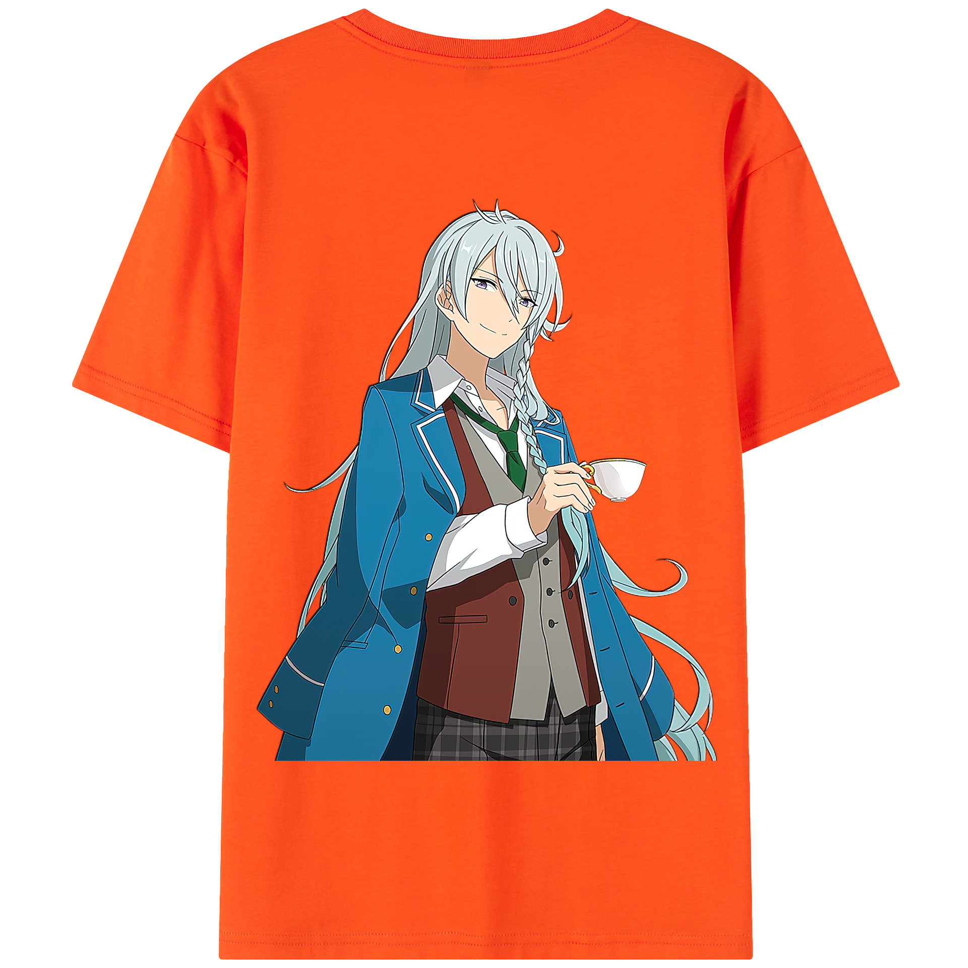 （画像用） あんさんぶるスターズ! Ensemble Stars 綿100％半袖Tシャツ（背面プリント）