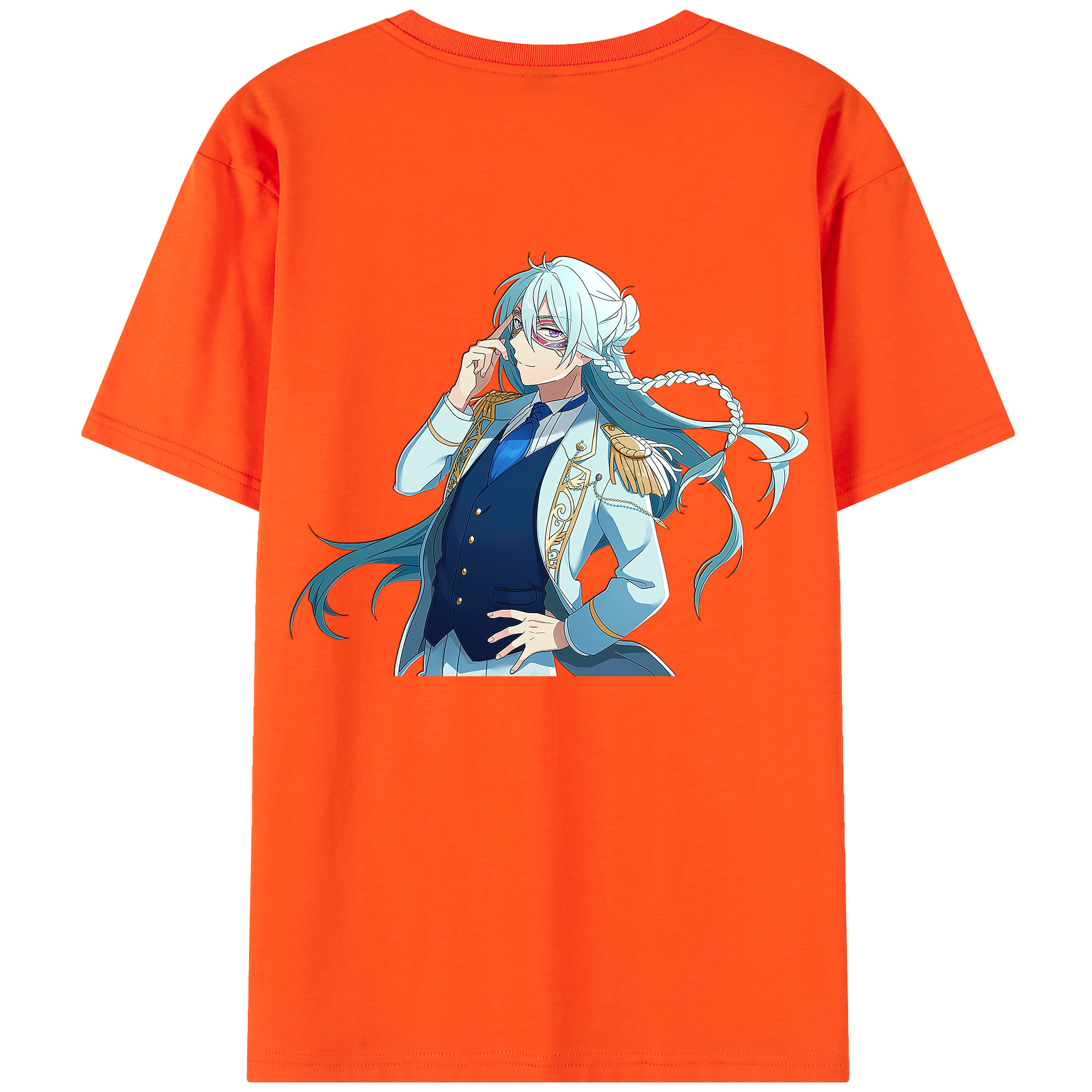（画像用） あんさんぶるスターズ! Ensemble Stars 綿100％半袖Tシャツ（背面プリント）