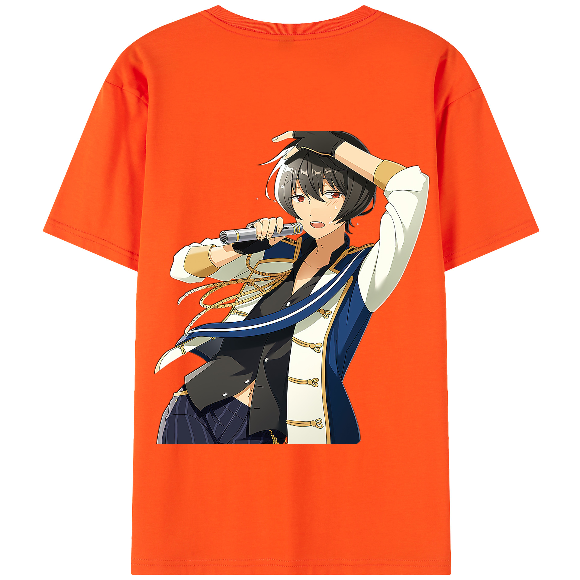 （画像用） あんさんぶるスターズ! Ensemble Stars 綿100％半袖Tシャツ（背面プリント）