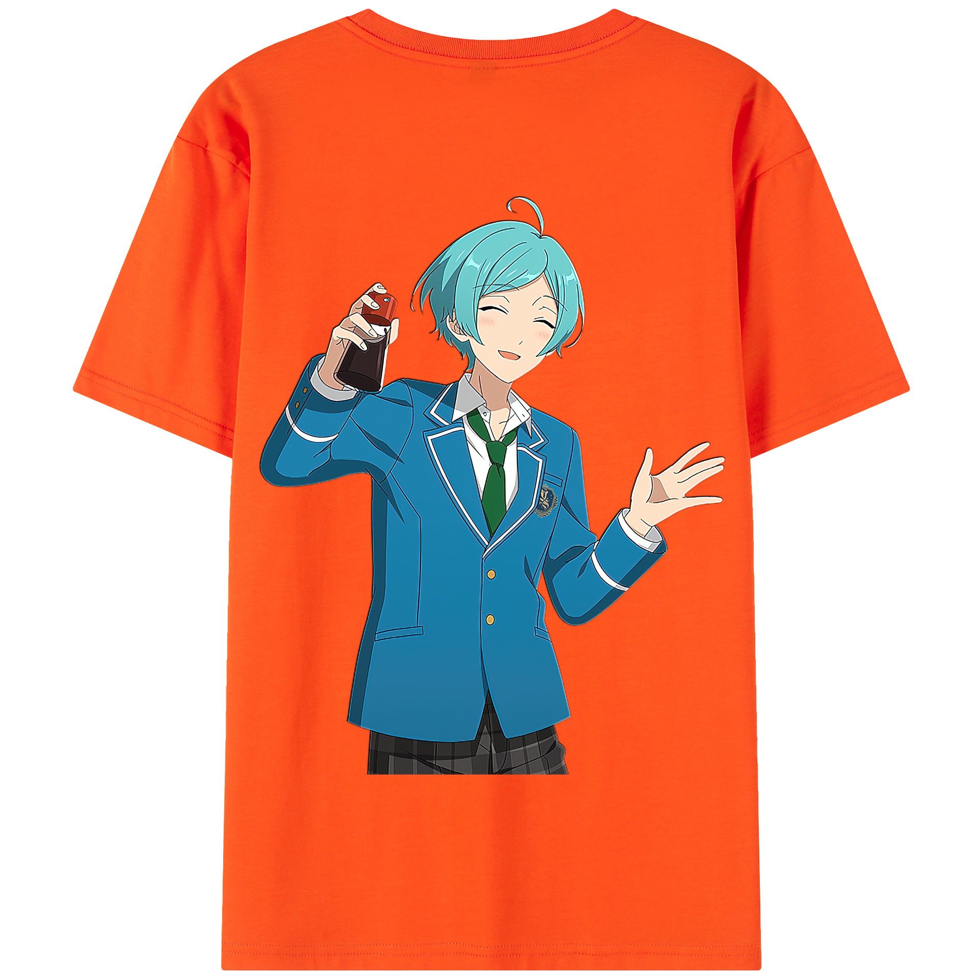（画像用） あんさんぶるスターズ! Ensemble Stars 綿100％半袖Tシャツ（背面プリント）