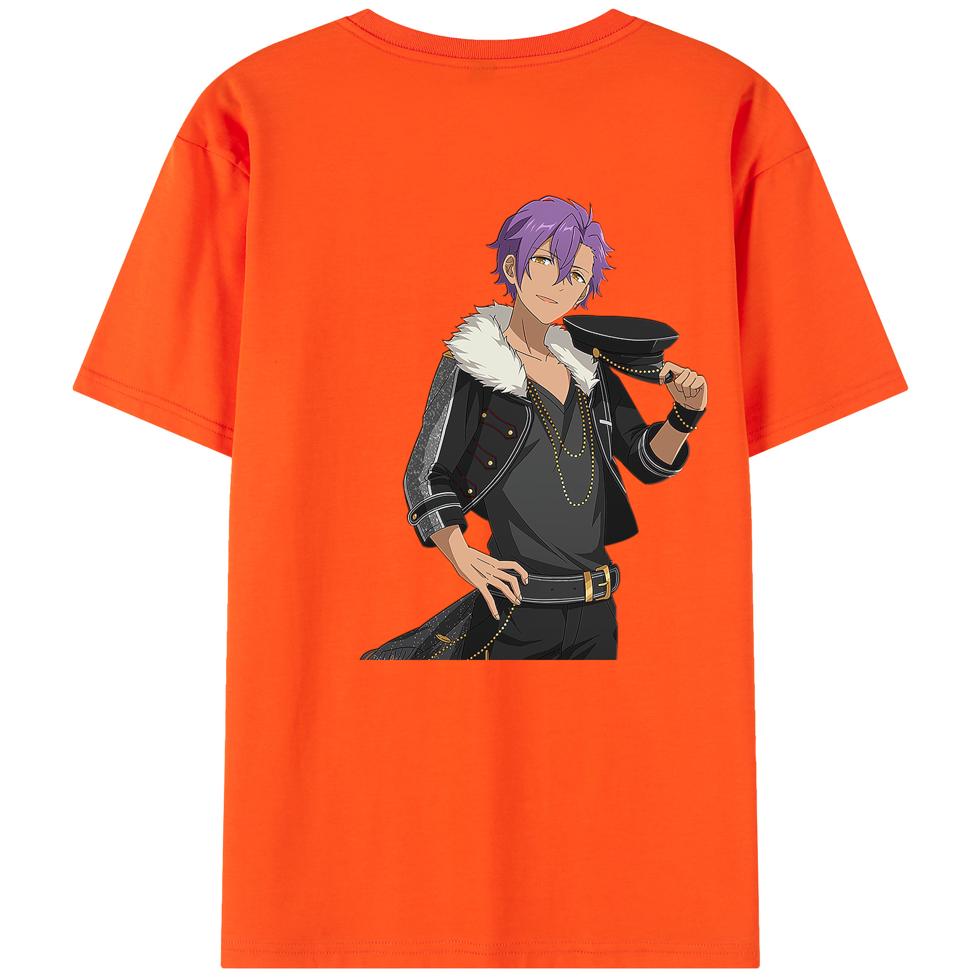 （画像用） あんさんぶるスターズ! Ensemble Stars 綿100％半袖Tシャツ（背面プリント）
