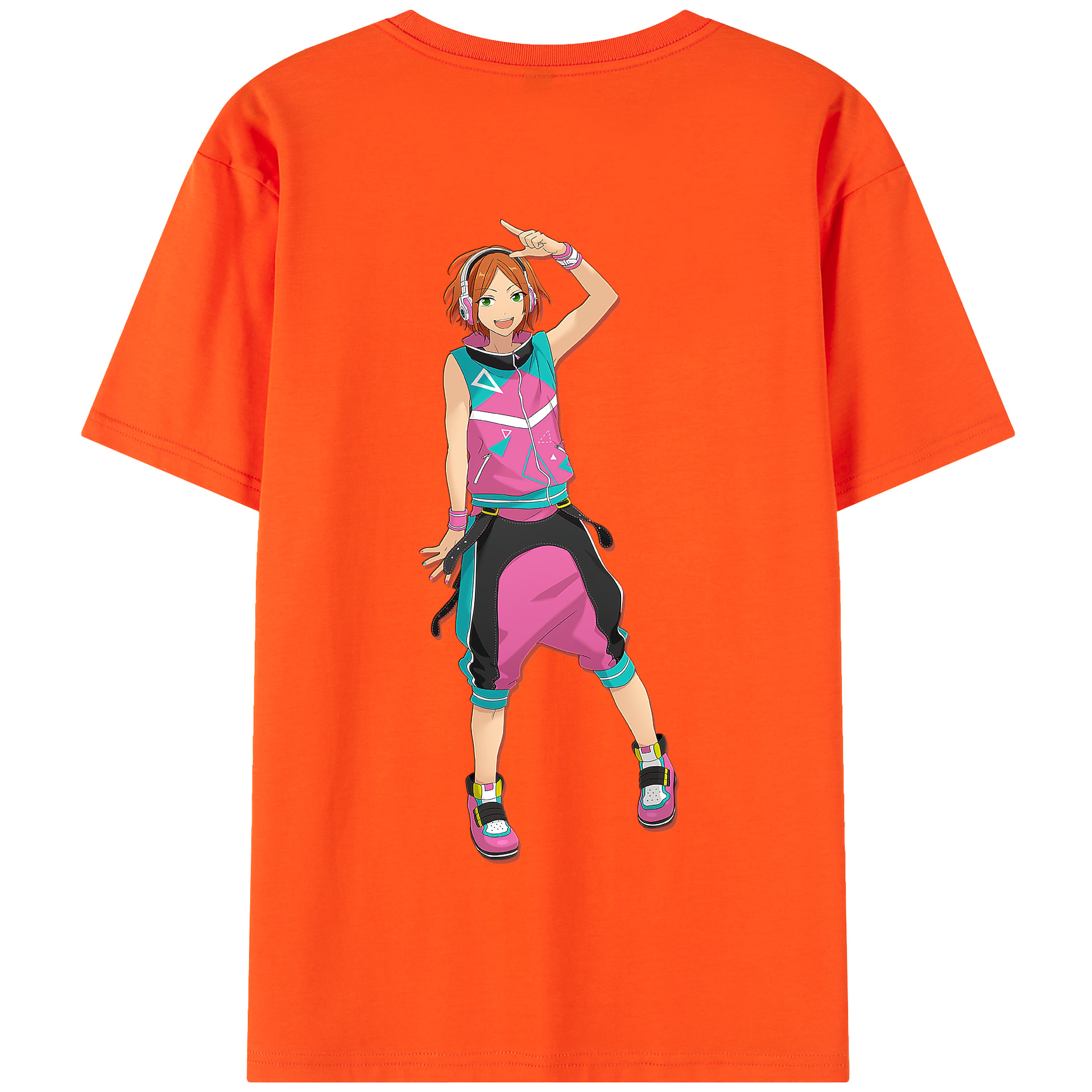 （画像用） あんさんぶるスターズ! Ensemble Stars 綿100％半袖Tシャツ（背面プリント）
