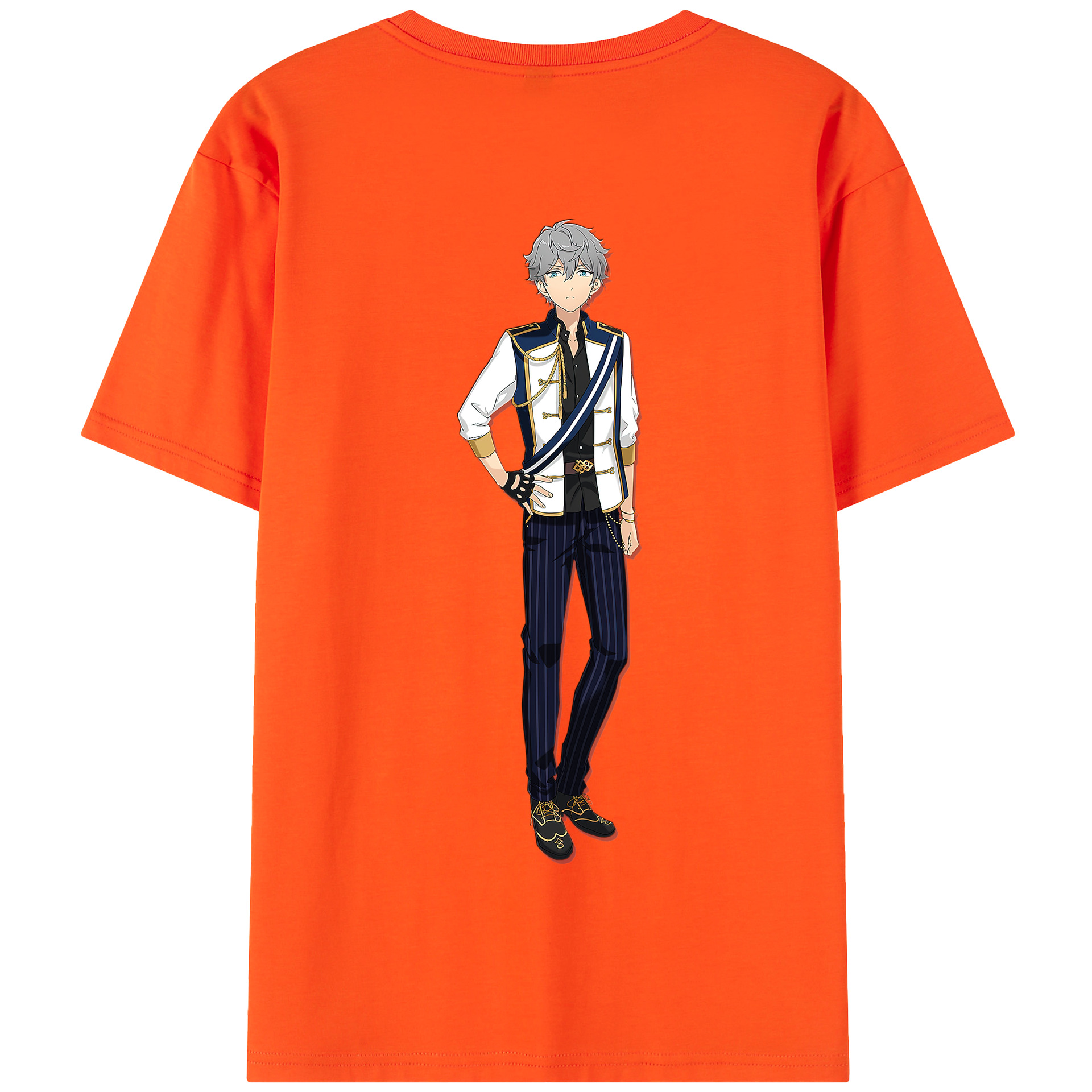 （画像用） あんさんぶるスターズ! Ensemble Stars 綿100％半袖Tシャツ（背面プリント）