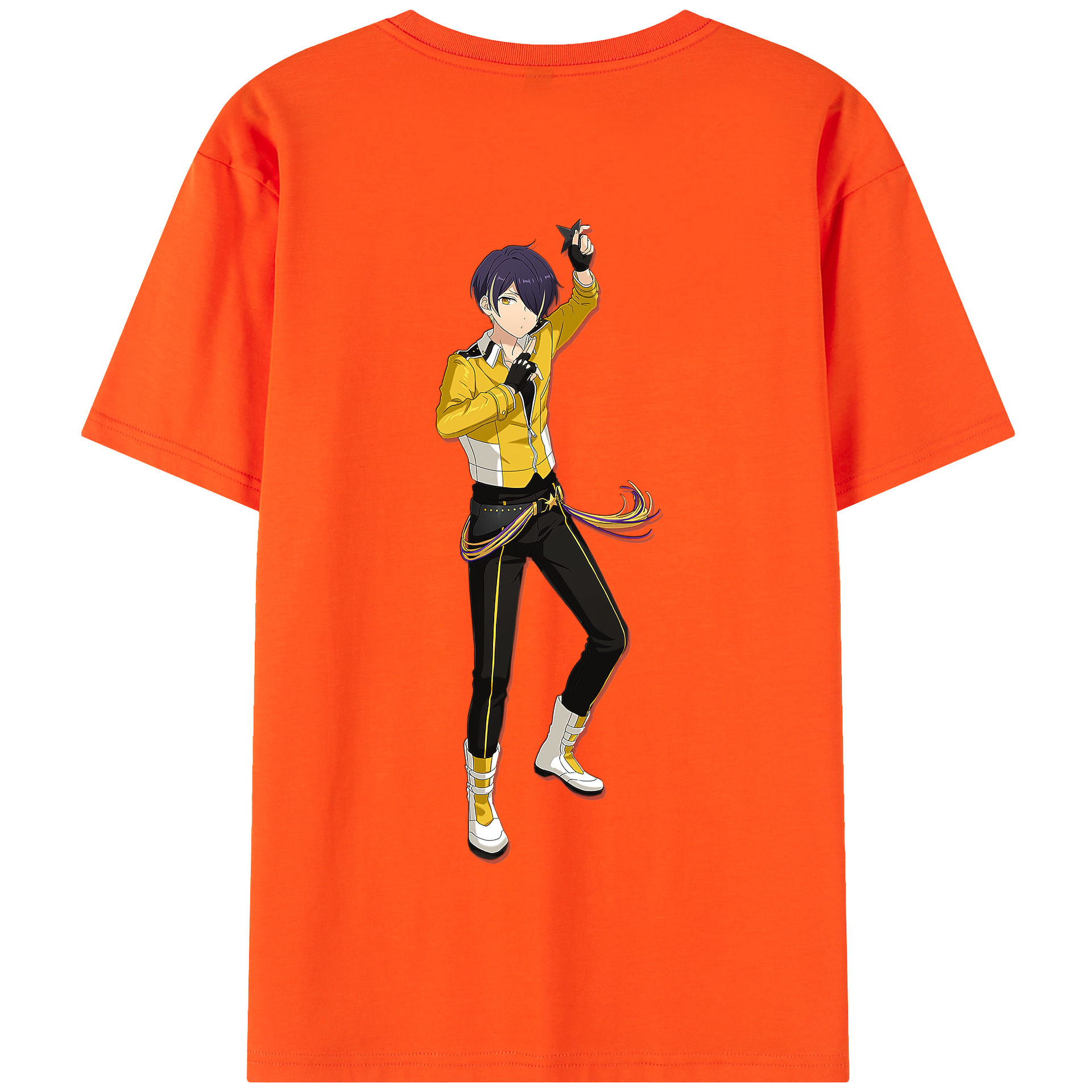 （画像用） あんさんぶるスターズ! Ensemble Stars 綿100％半袖Tシャツ（背面プリント）