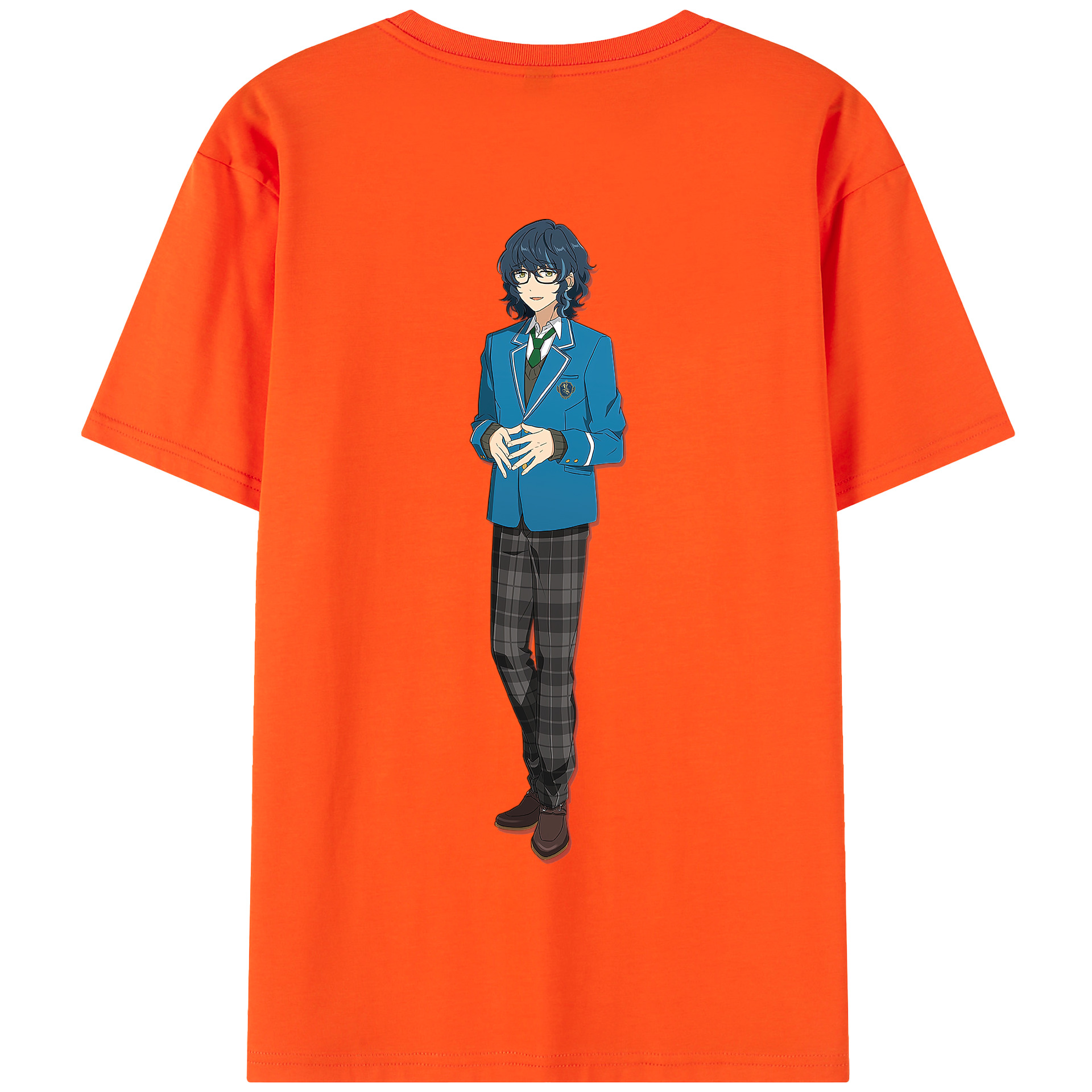 （画像用） あんさんぶるスターズ! Ensemble Stars 綿100％半袖Tシャツ（背面プリント）