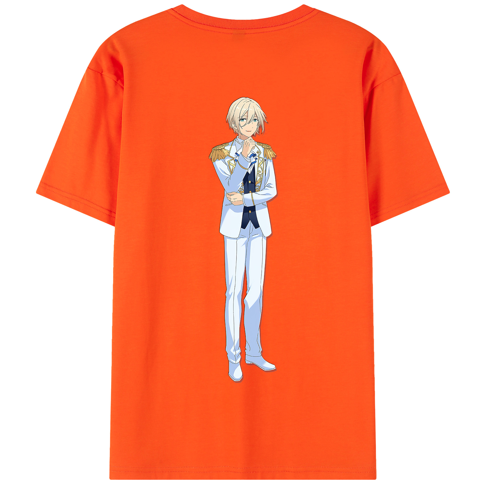 （画像用） あんさんぶるスターズ! Ensemble Stars 綿100％半袖Tシャツ（背面プリント）