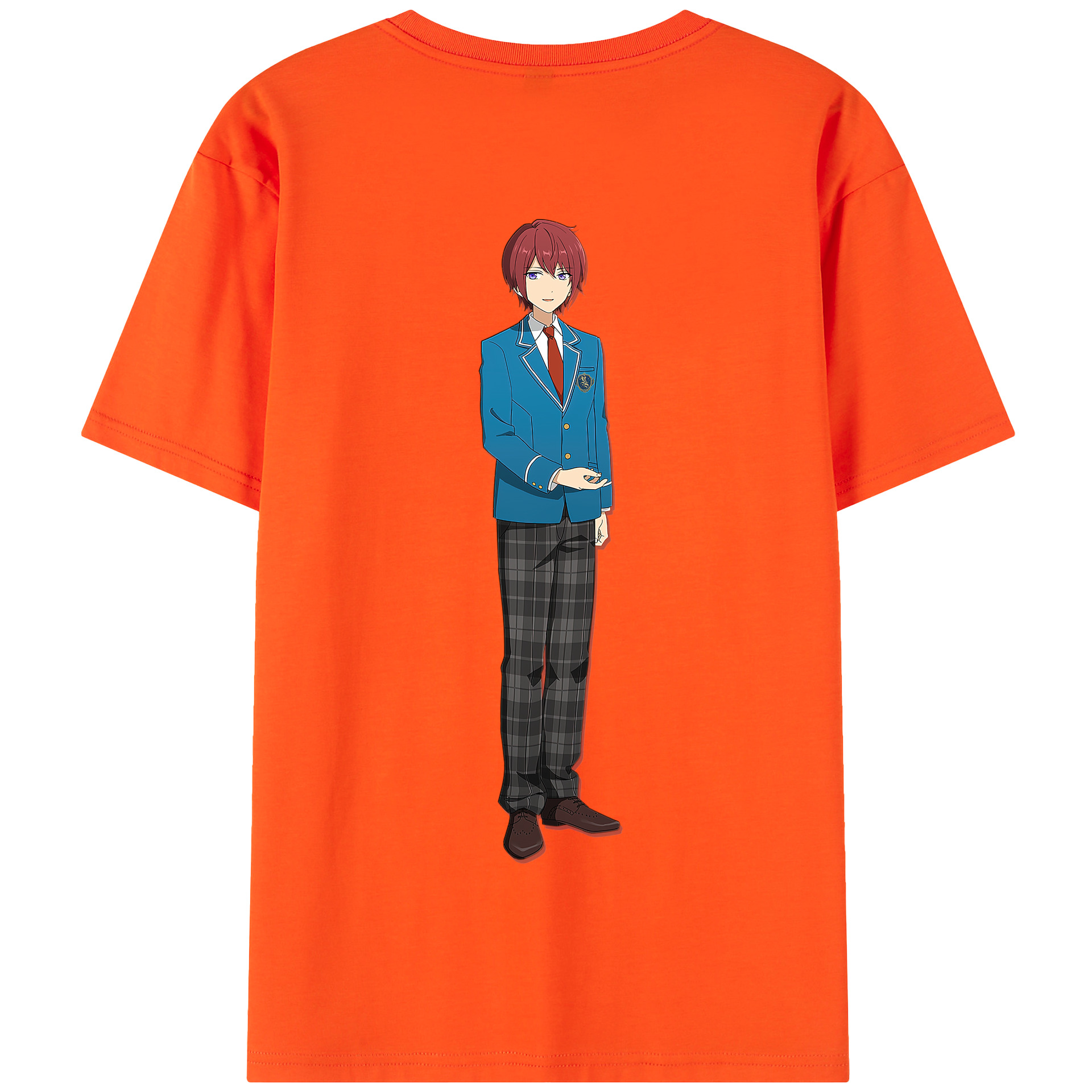 （画像用） あんさんぶるスターズ! Ensemble Stars 綿100％半袖Tシャツ（背面プリント）