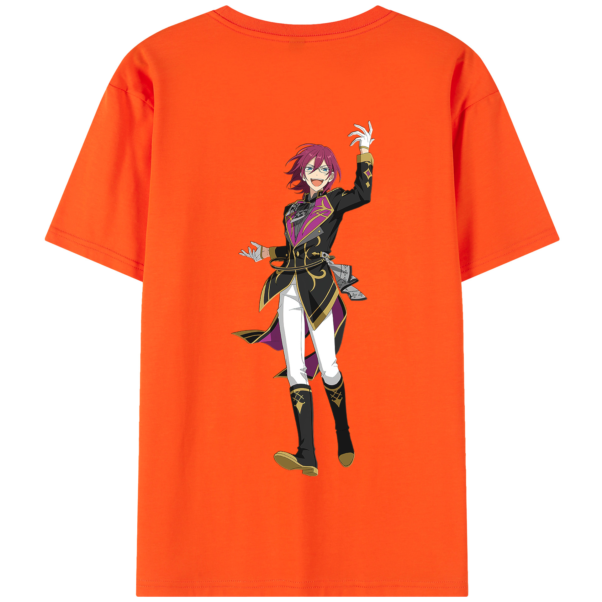 （画像用） あんさんぶるスターズ! Ensemble Stars 綿100％半袖Tシャツ（背面プリント）