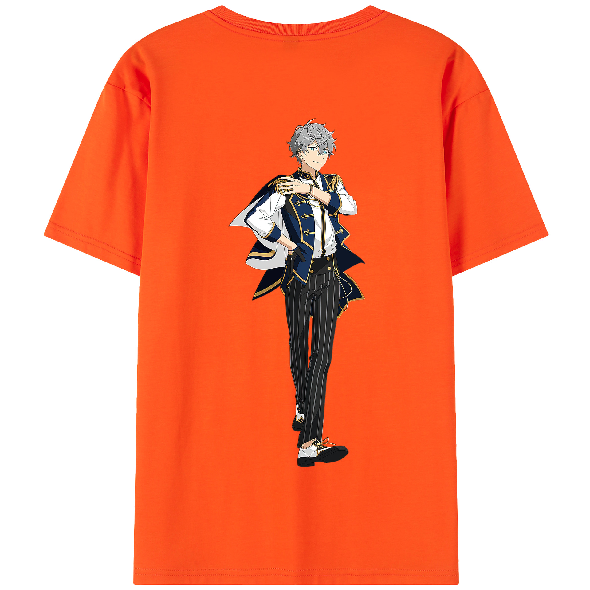 （画像用） あんさんぶるスターズ! Ensemble Stars 綿100％半袖Tシャツ（背面プリント）