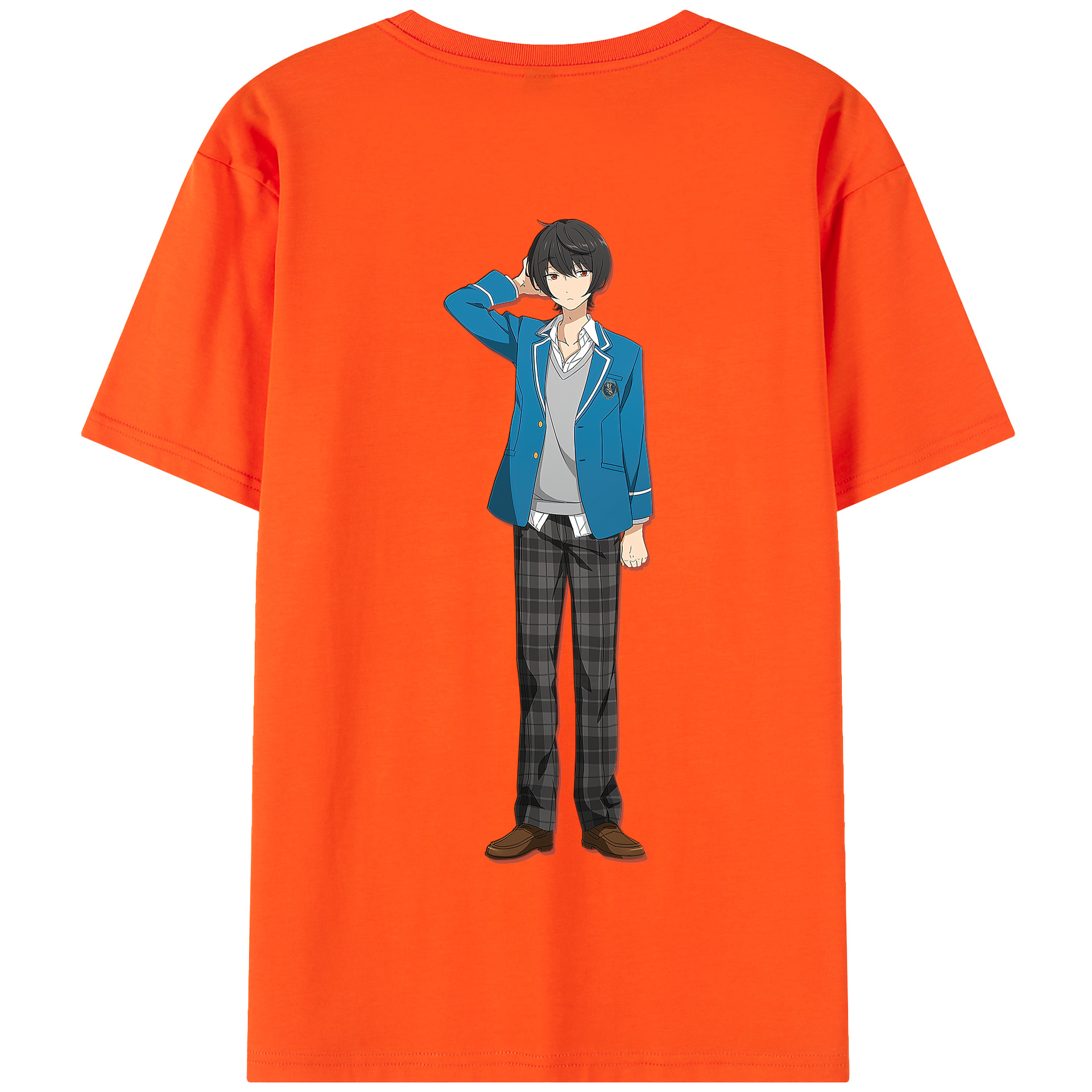 （画像用） あんさんぶるスターズ! Ensemble Stars 綿100％半袖Tシャツ（背面プリント）