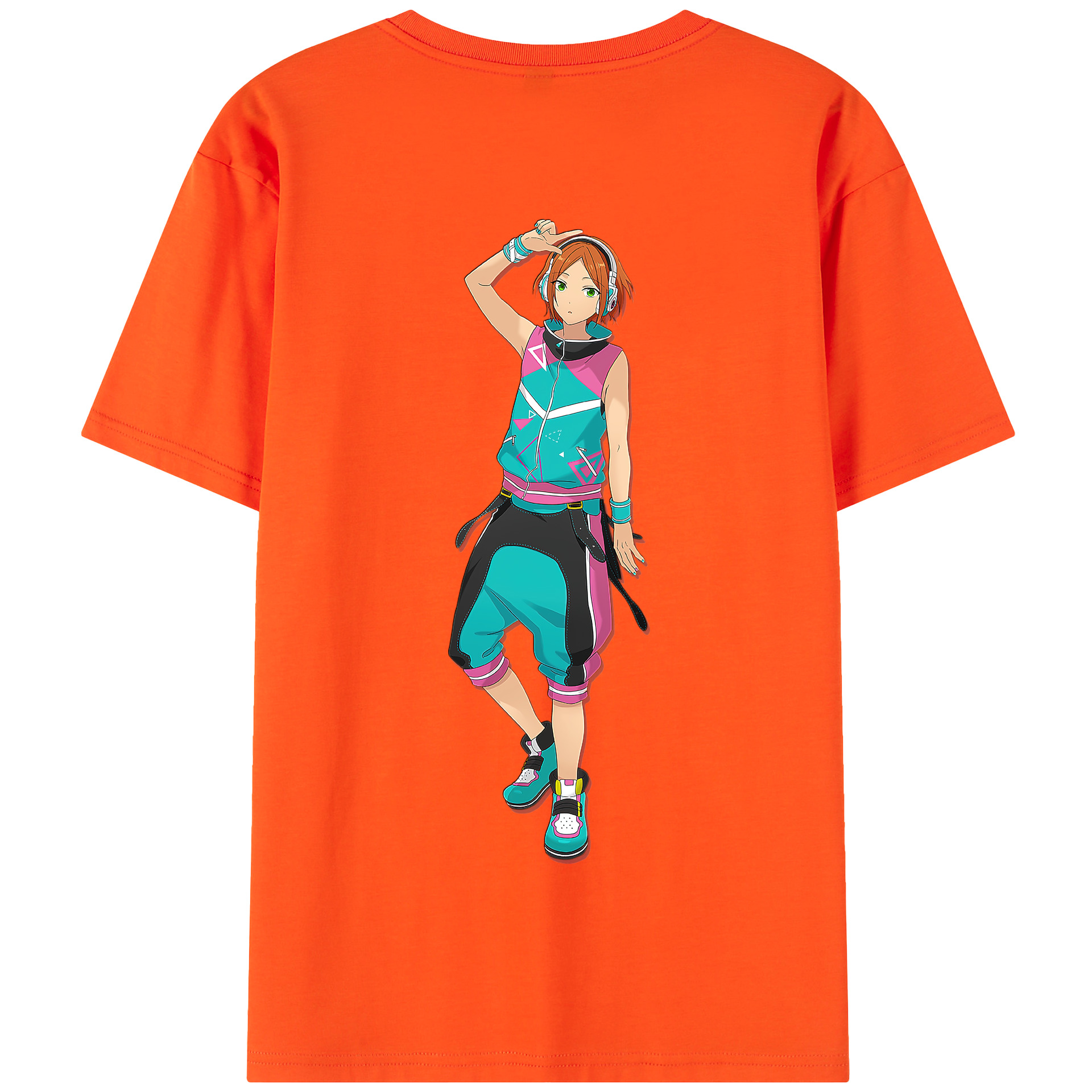 （画像用） あんさんぶるスターズ! Ensemble Stars 綿100％半袖Tシャツ（背面プリント）