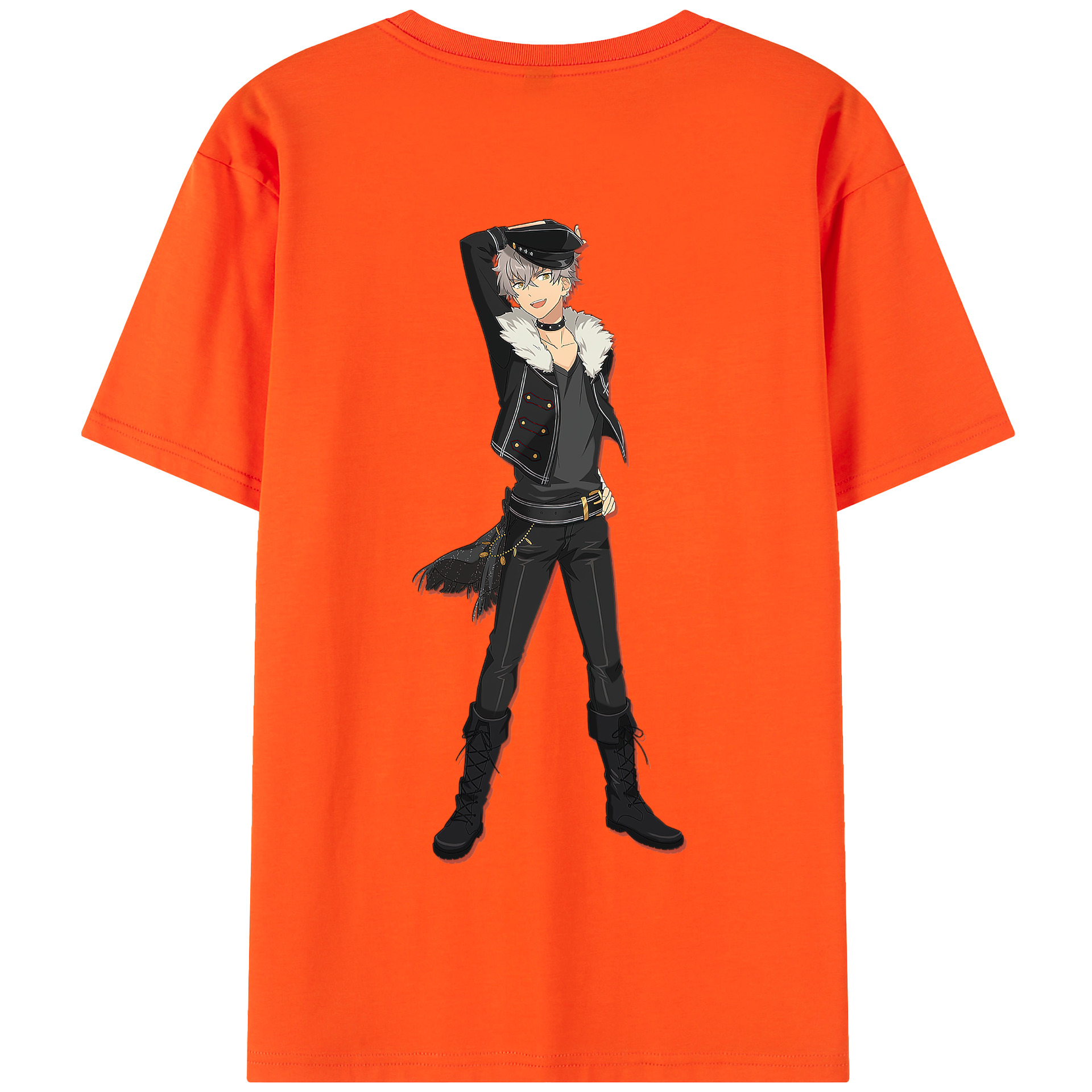 （画像用） あんさんぶるスターズ! Ensemble Stars 綿100％半袖Tシャツ（背面プリント）