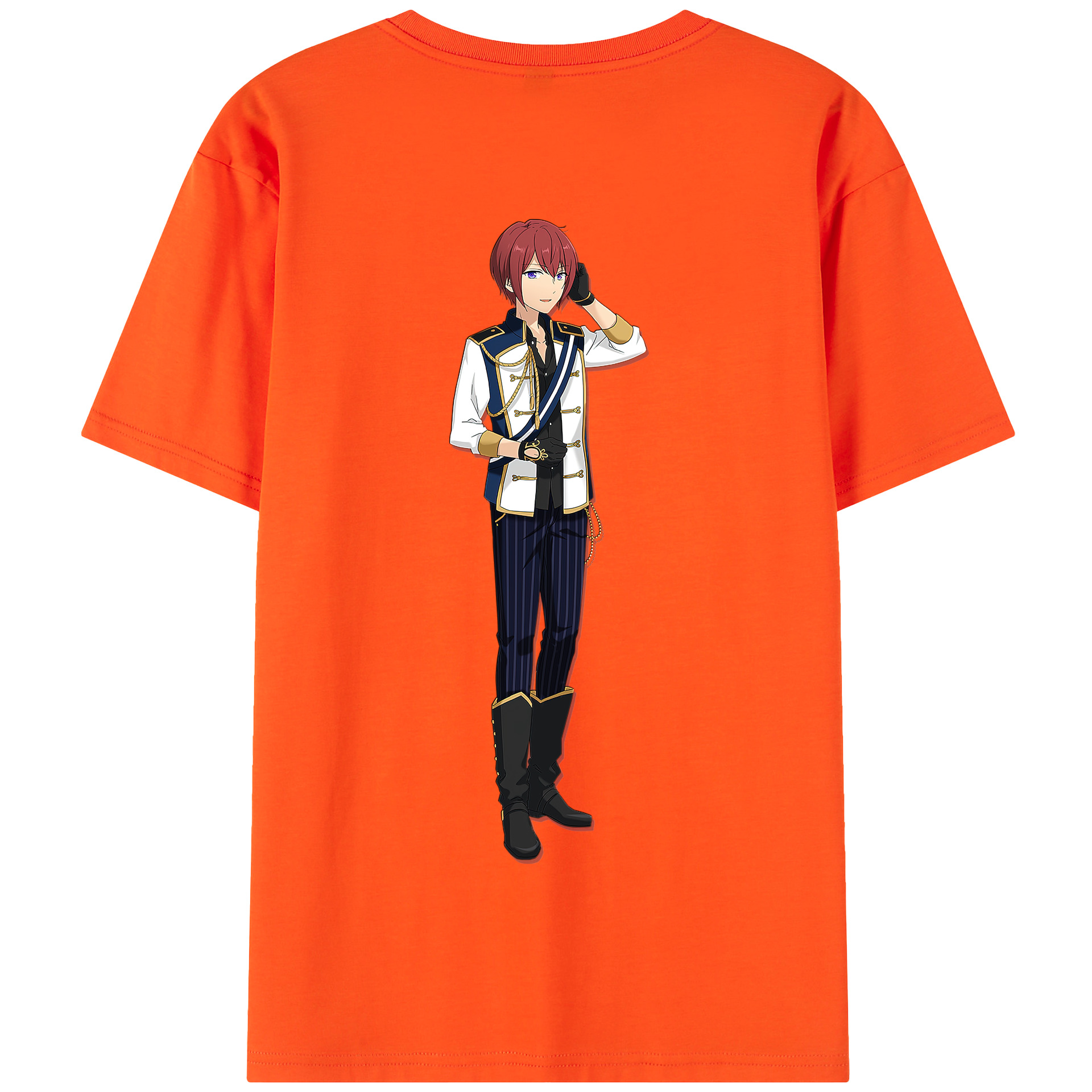 （画像用） あんさんぶるスターズ! Ensemble Stars 綿100％半袖Tシャツ（背面プリント）