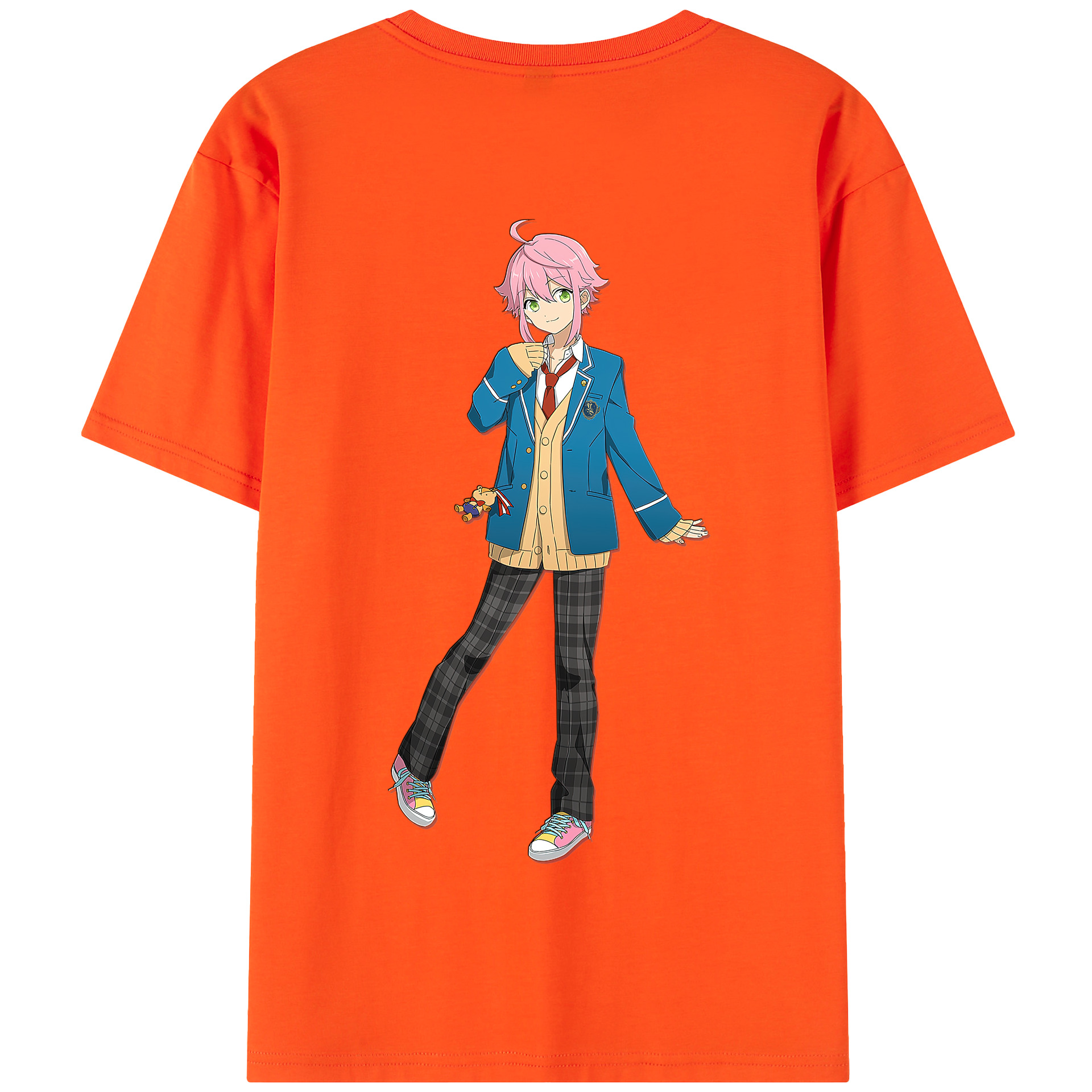 （画像用） あんさんぶるスターズ! Ensemble Stars 綿100％半袖Tシャツ（背面プリント）