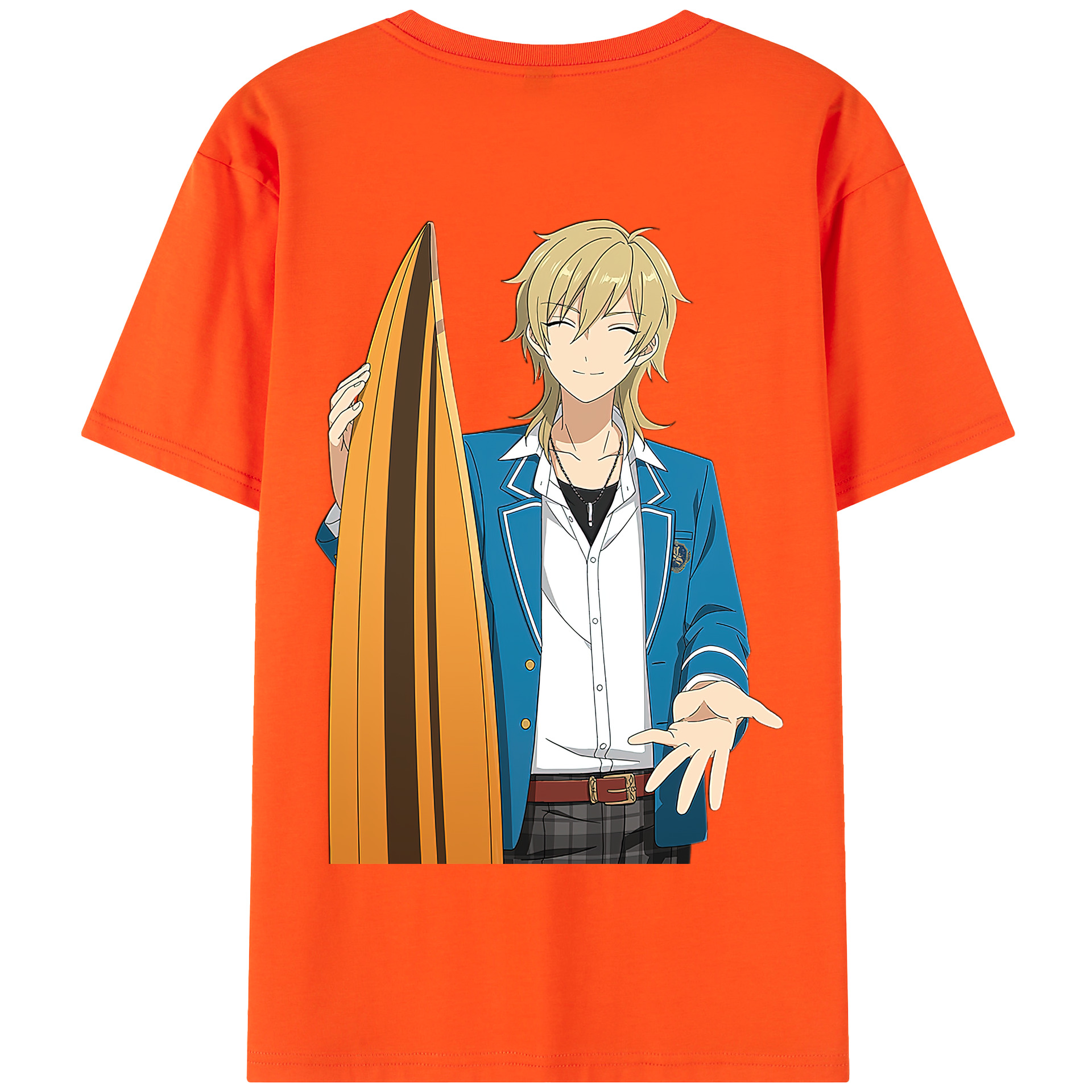（画像用） あんさんぶるスターズ! Ensemble Stars 綿100％半袖Tシャツ（背面プリント）