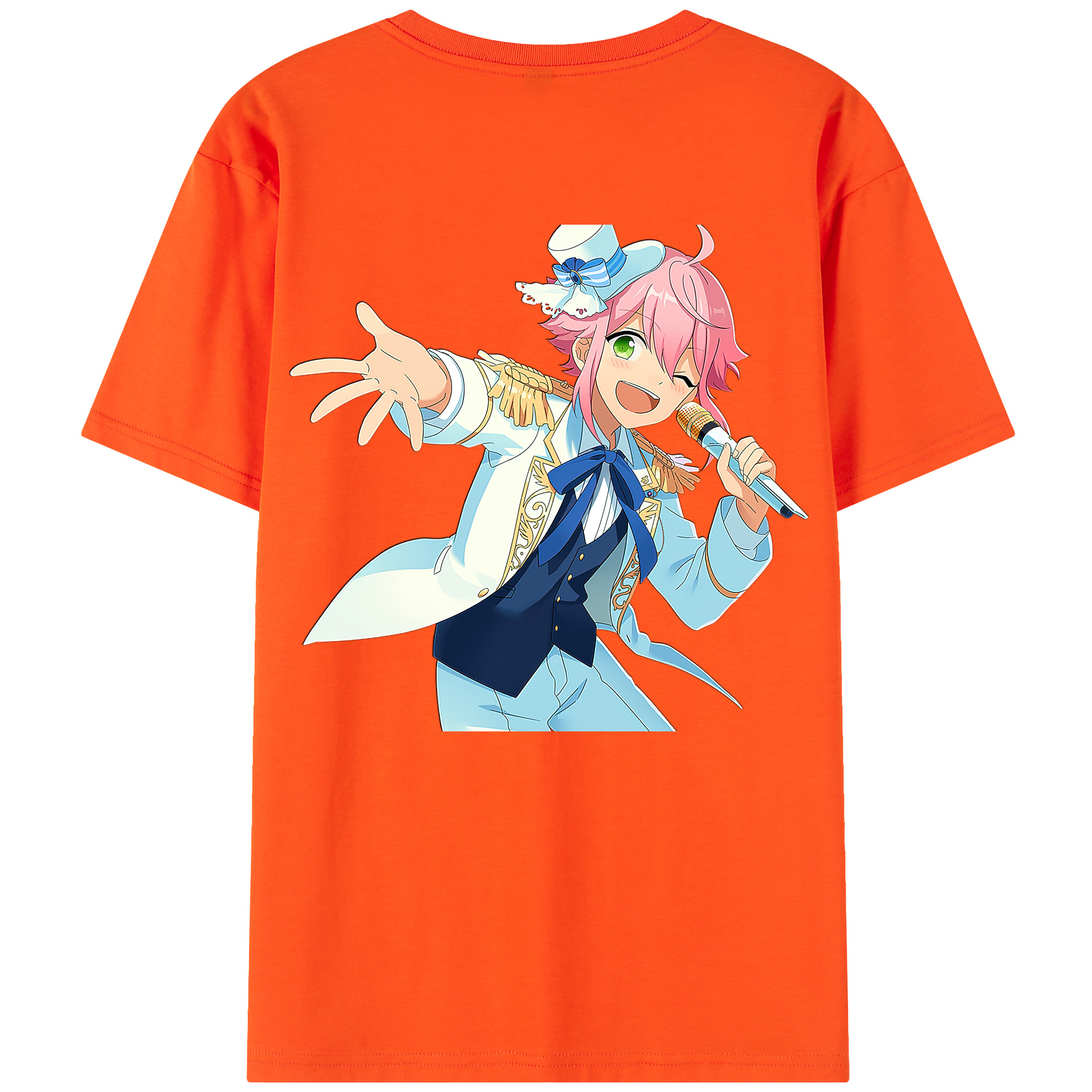 （画像用） あんさんぶるスターズ! Ensemble Stars 綿100％半袖Tシャツ（背面プリント）