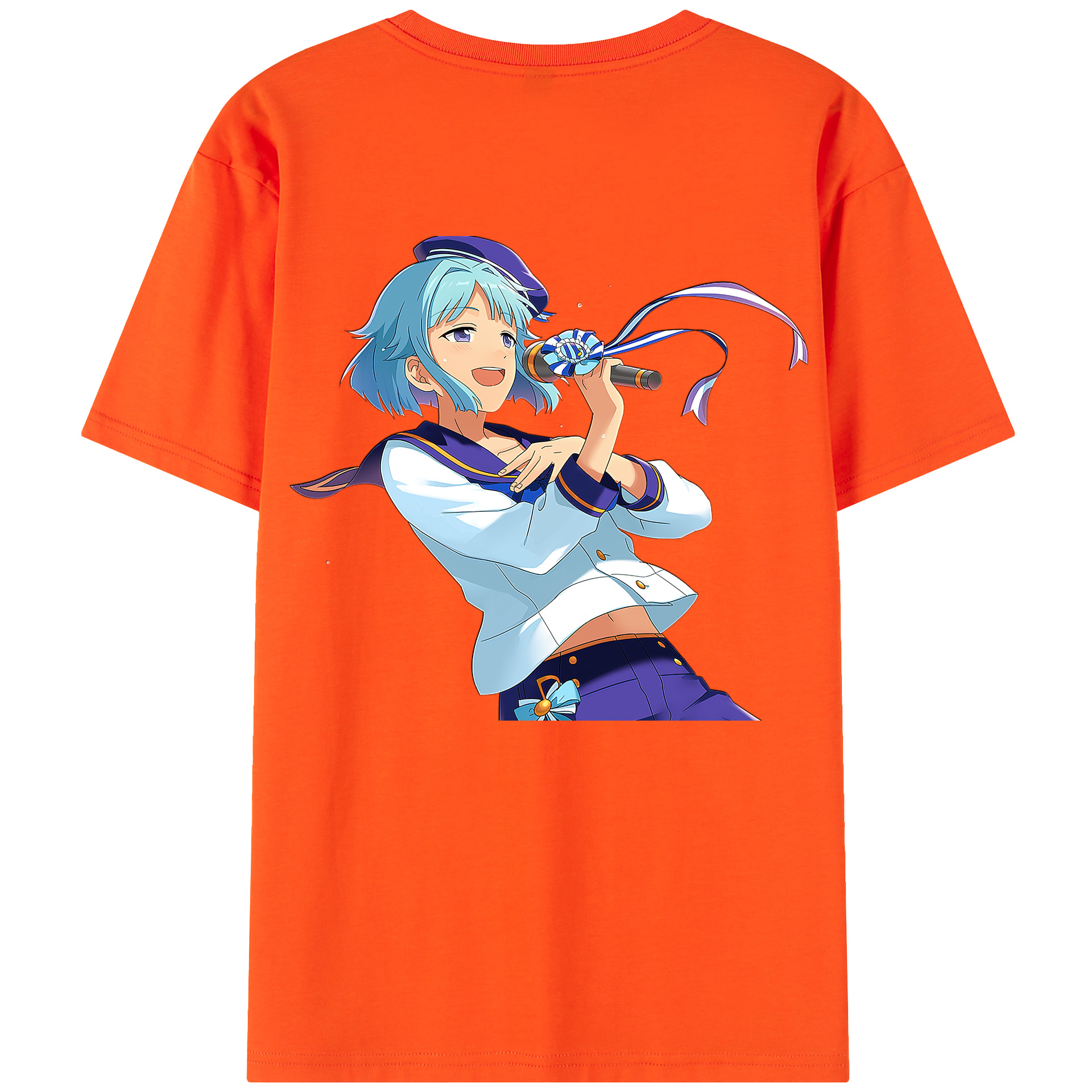 （画像用） あんさんぶるスターズ! Ensemble Stars 綿100％半袖Tシャツ（背面プリント）