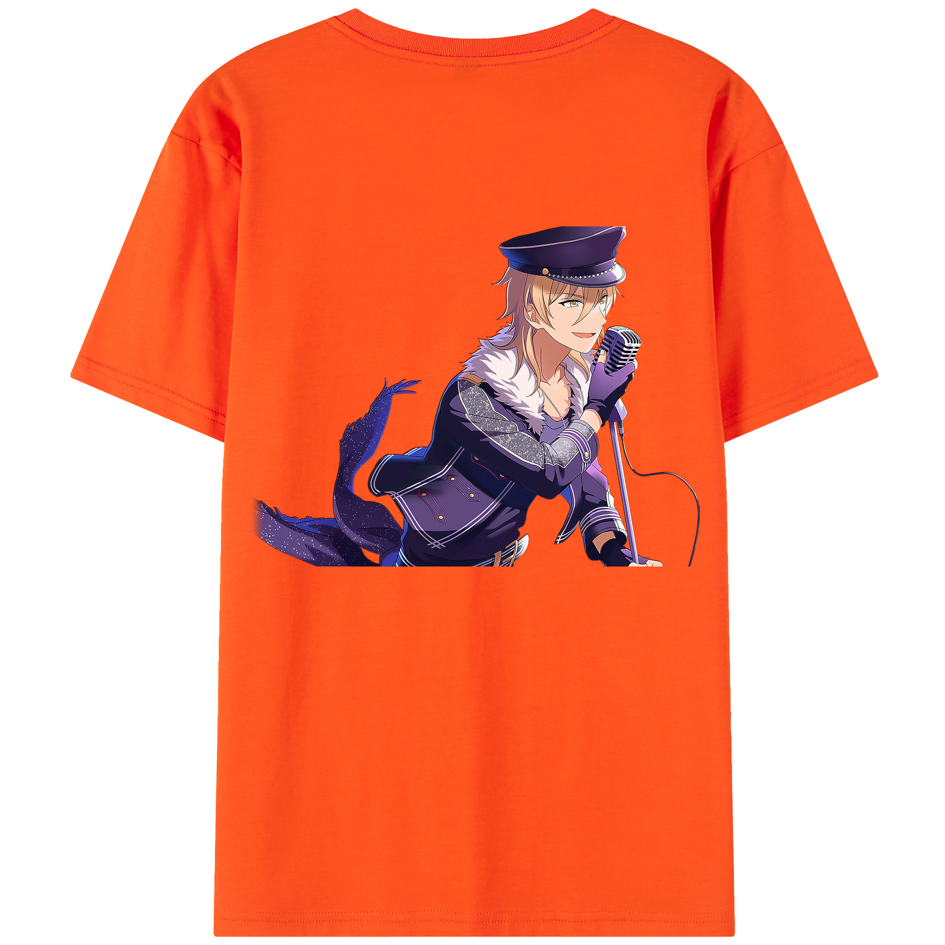 （画像用） あんさんぶるスターズ! Ensemble Stars 綿100％半袖Tシャツ（背面プリント）