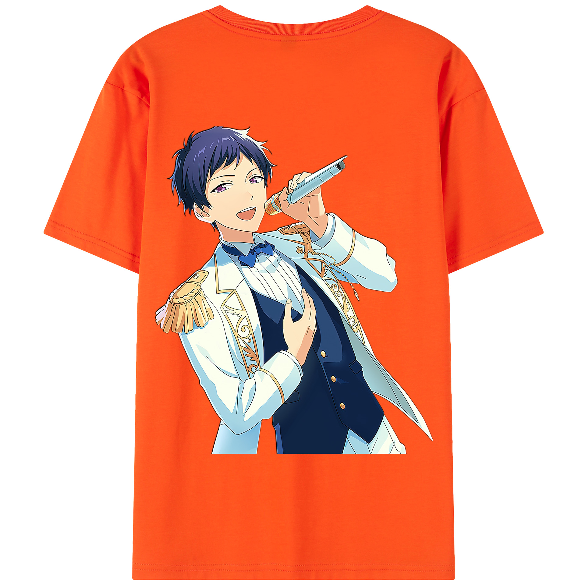 （画像用） あんさんぶるスターズ! Ensemble Stars 綿100％半袖Tシャツ（背面プリント）