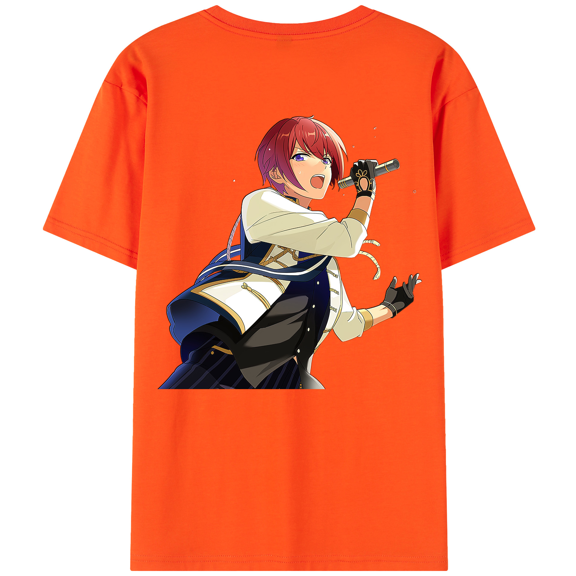 （画像用） あんさんぶるスターズ! Ensemble Stars 綿100％半袖Tシャツ（背面プリント）
