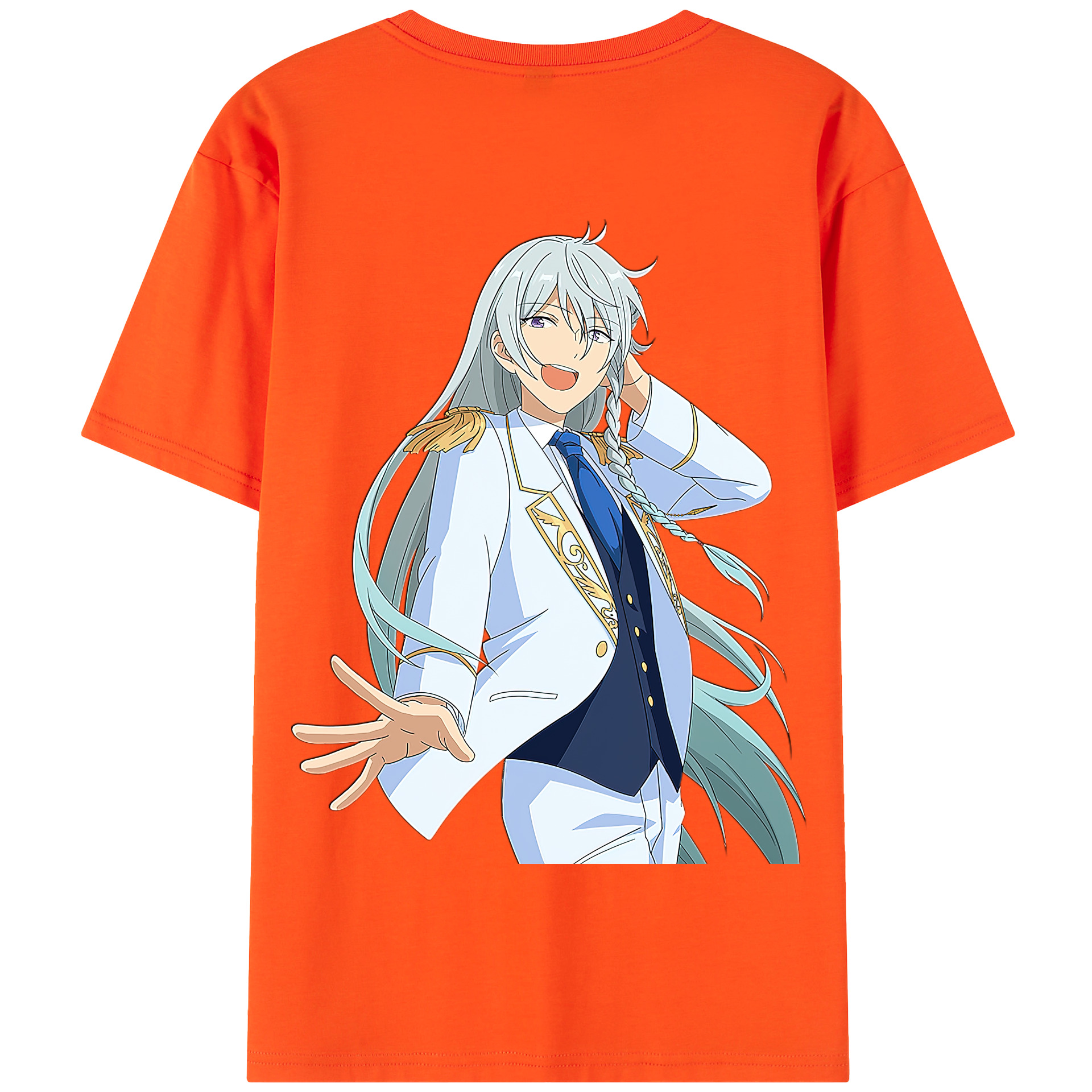 （画像用） あんさんぶるスターズ! Ensemble Stars 綿100％半袖Tシャツ（背面プリント）