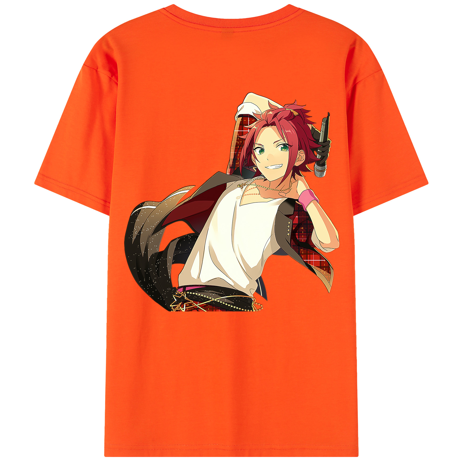 （画像用） あんさんぶるスターズ! Ensemble Stars 綿100％半袖Tシャツ（背面プリント）