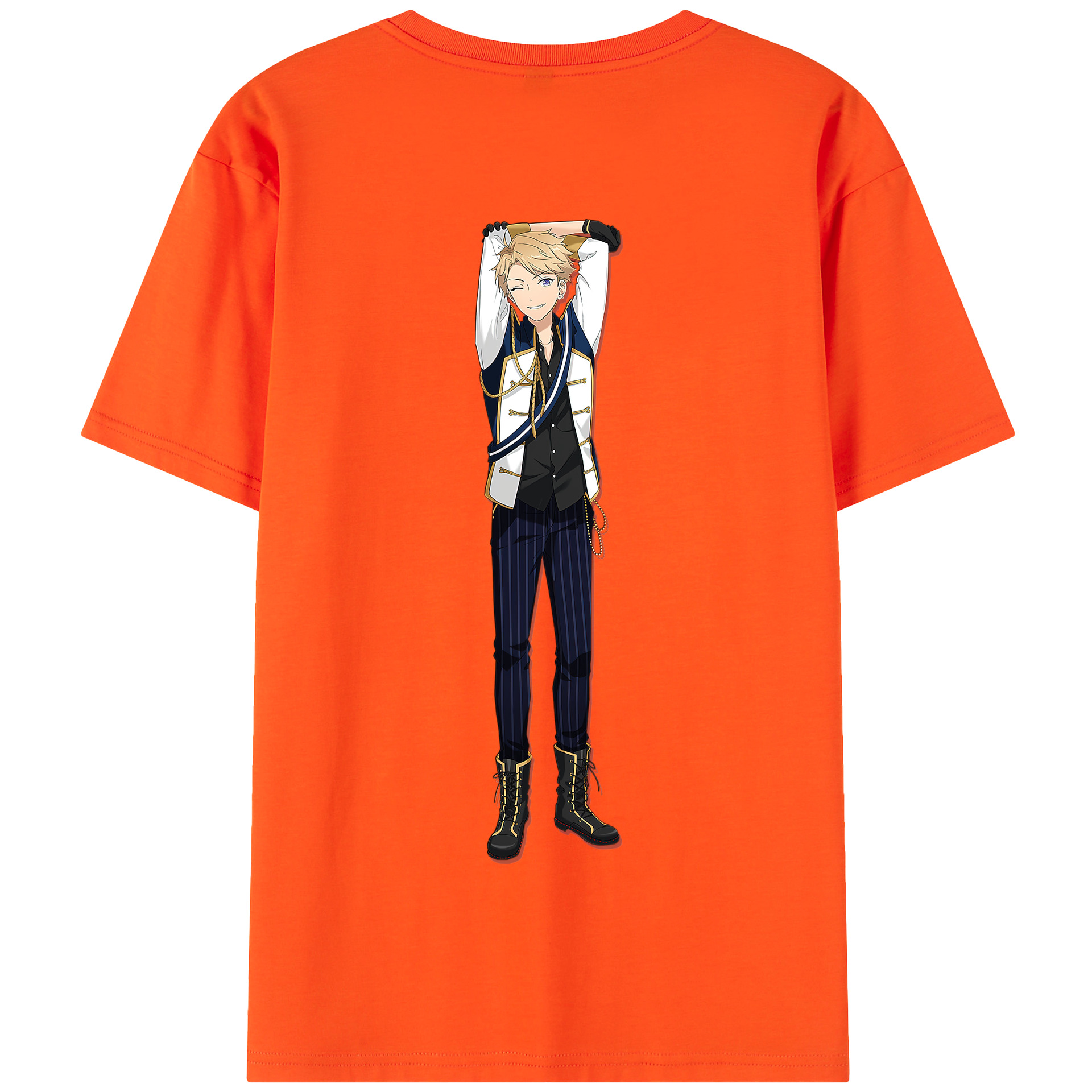 （画像用） あんさんぶるスターズ! Ensemble Stars 綿100％半袖Tシャツ（背面プリント）