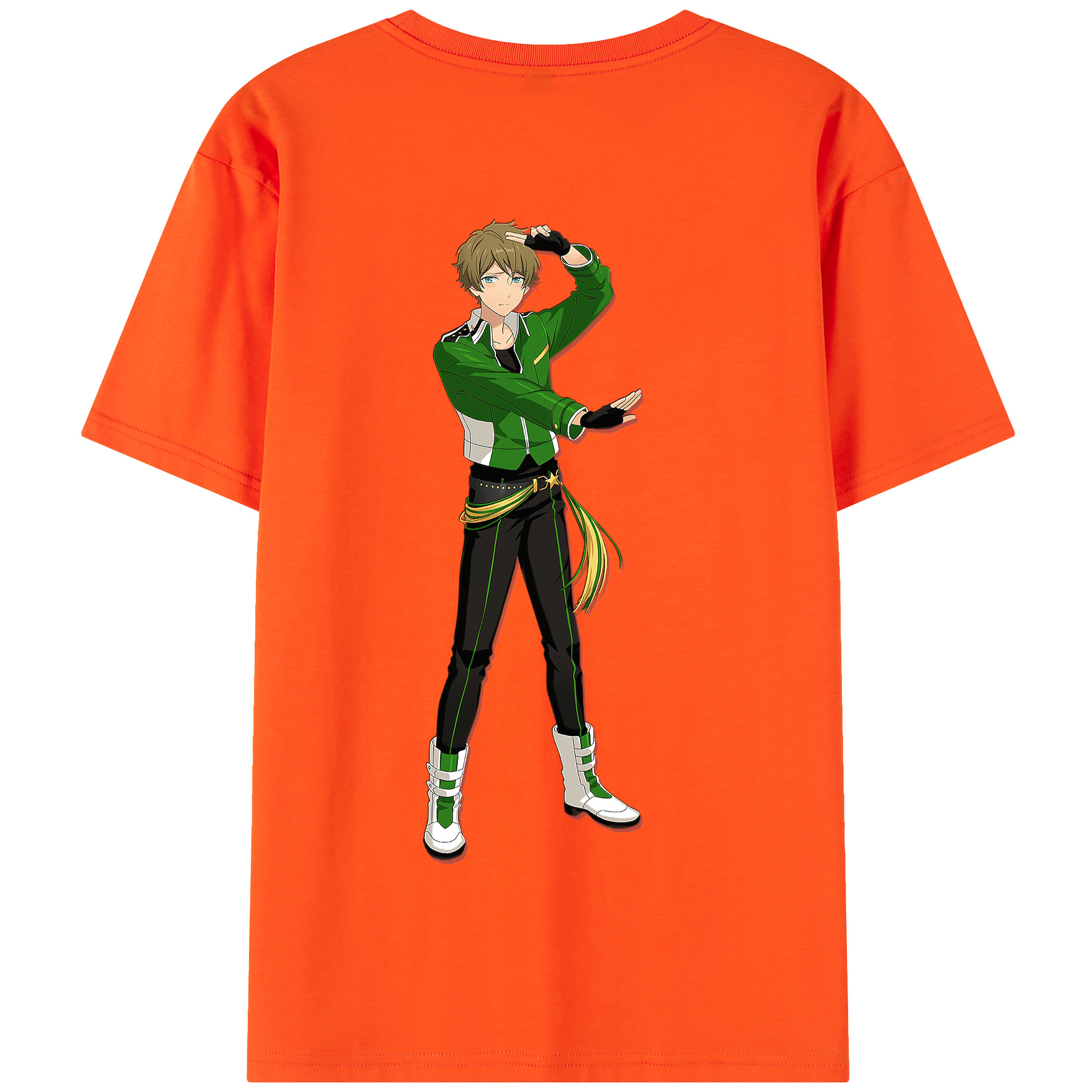 （画像用） あんさんぶるスターズ! Ensemble Stars 綿100％半袖Tシャツ（背面プリント）