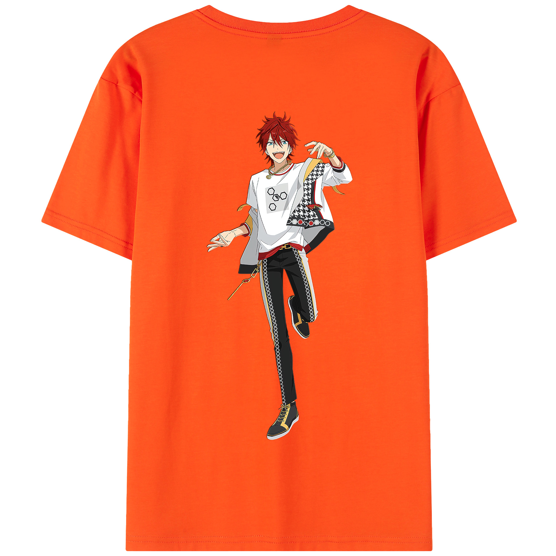 （画像用） あんさんぶるスターズ! Ensemble Stars 綿100％半袖Tシャツ（背面プリント）