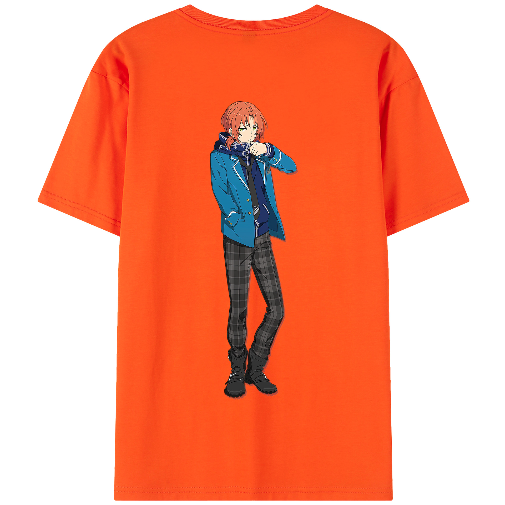 （画像用） あんさんぶるスターズ! Ensemble Stars 綿100％半袖Tシャツ（背面プリント）